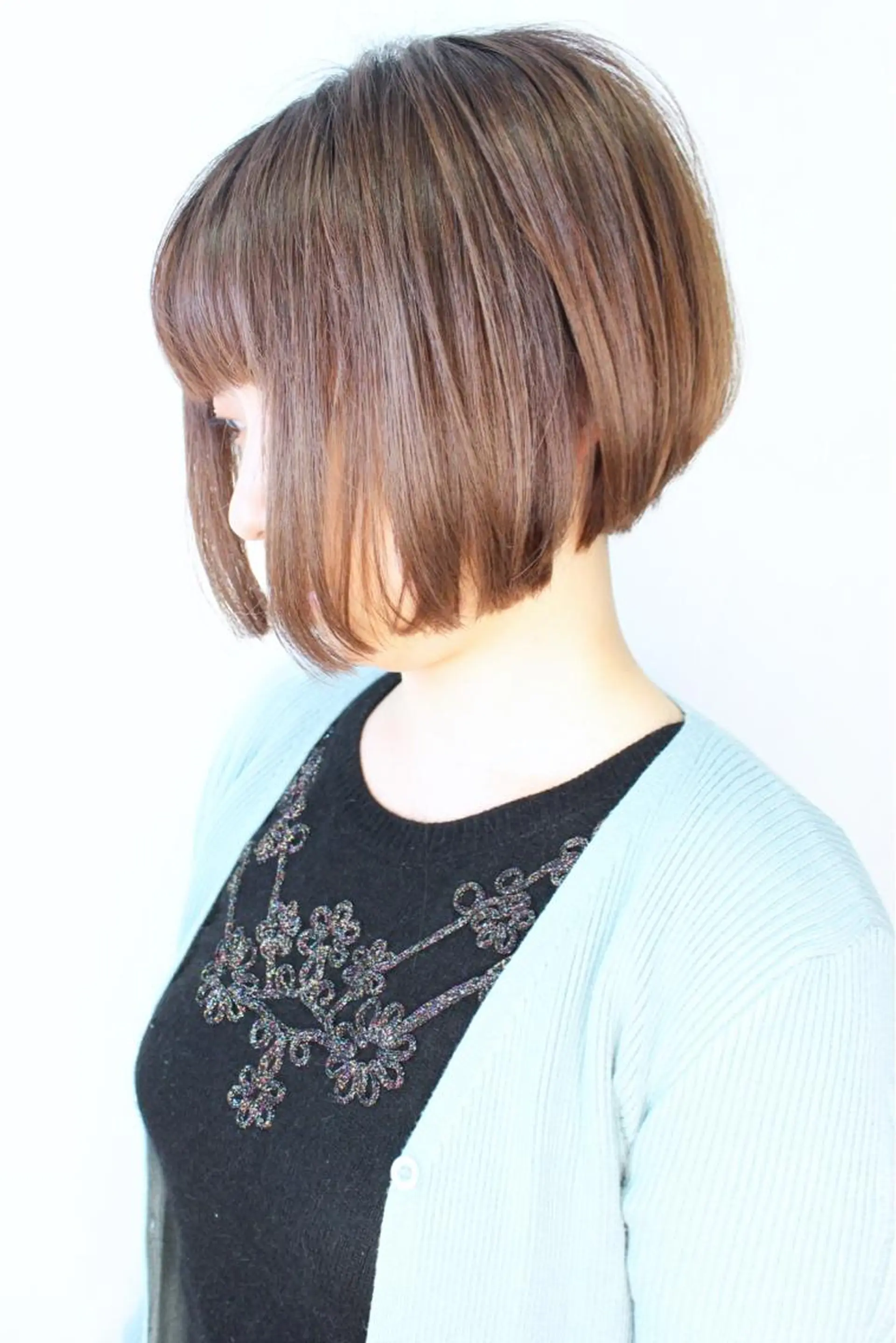 ミディアム カラー ショートボブ ボブ 似合わせカット ⭐️バッサリカット モデル募集⭐️佐野のヘアスタイル