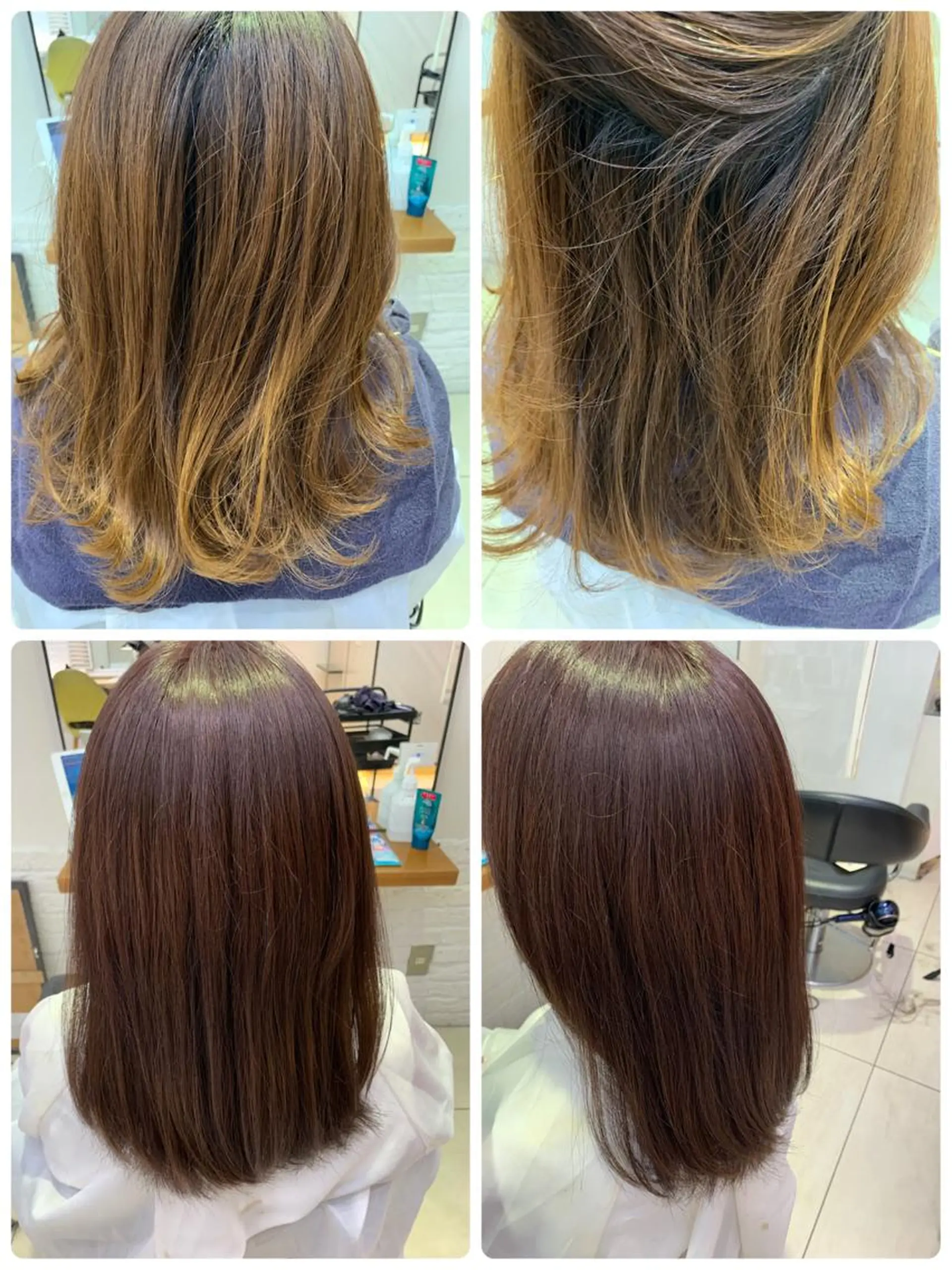 ロング カラー ケンシロウ メンズパーマ特化⭕️のヘアスタイル