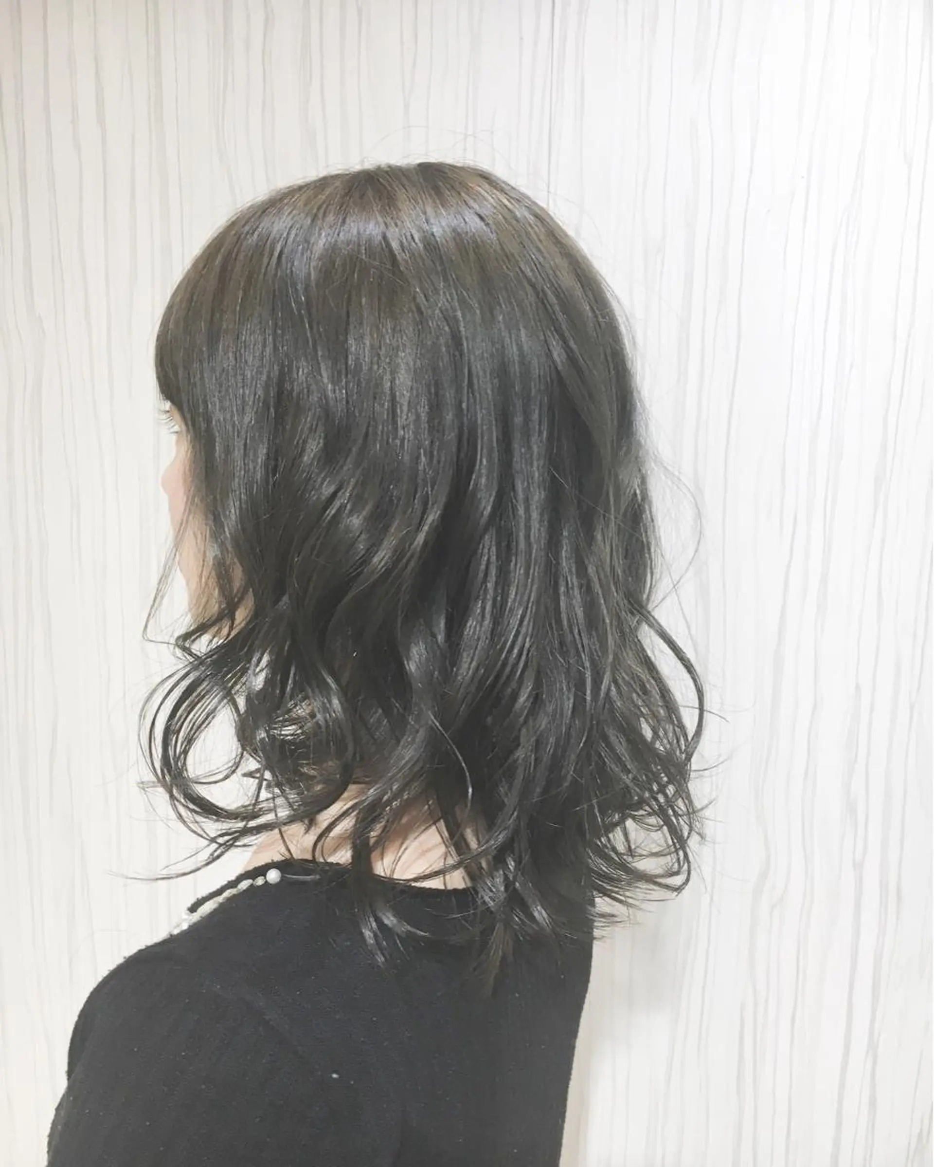 ミディアム セミロング カラー パーマ ヘアアレンジ ✨艶髪✨透明感✨ 山内大樹のヘアスタイル