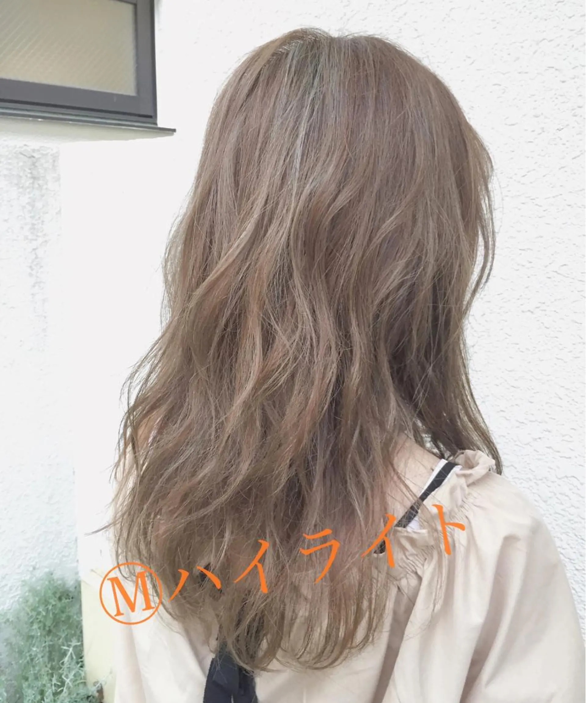 ミディアム カラー パーマ ヘアアレンジ 【白髪ぼかし 専門GBG】自由が丘のヘアスタイル
