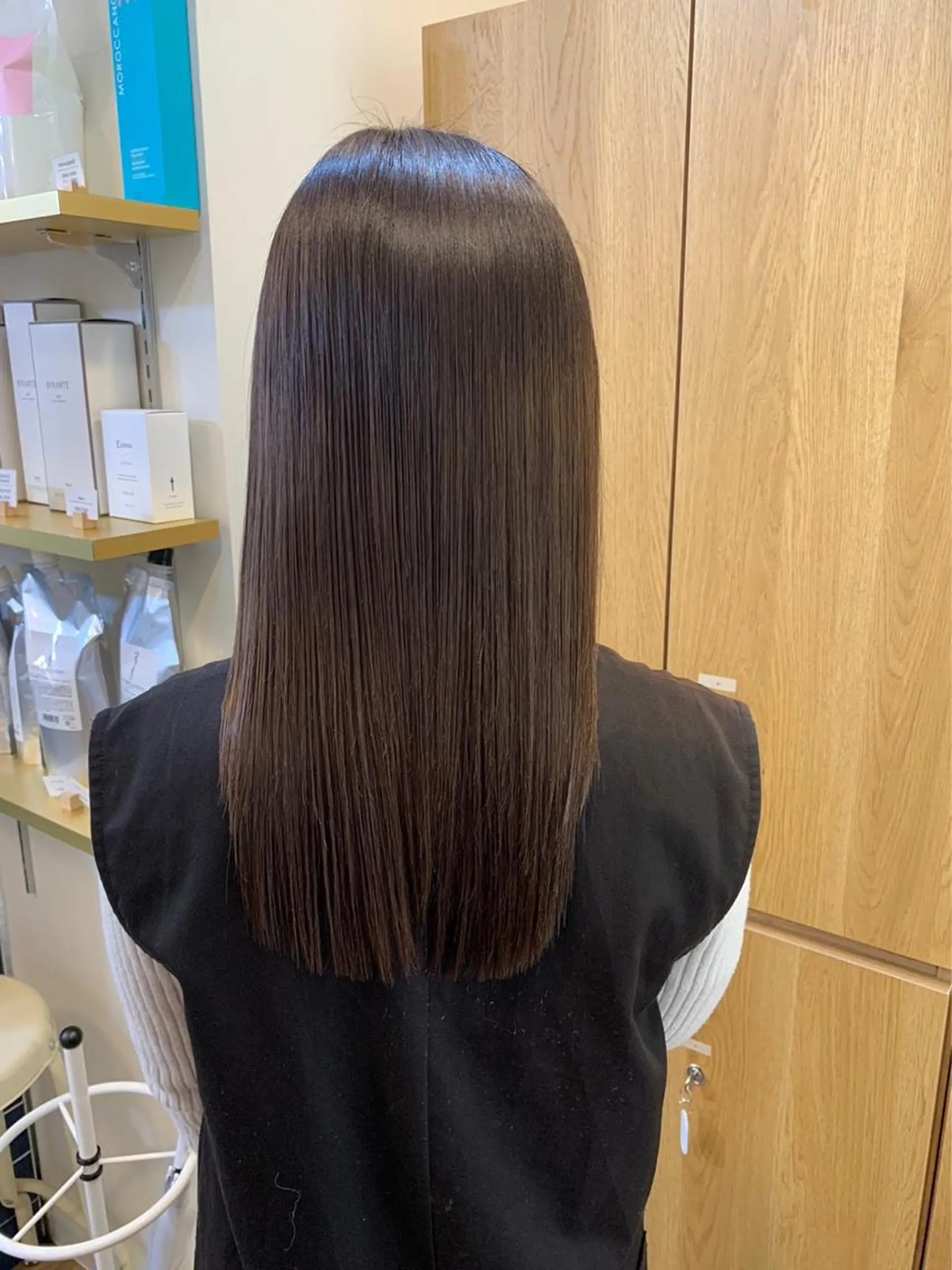 ロング カラー ブリーチ ケアブリーチ ダブルカラー ハイライトカラー イルミナカラー 神戸ボブ✂️ ioe三宮/田 伸佳のヘアスタイル