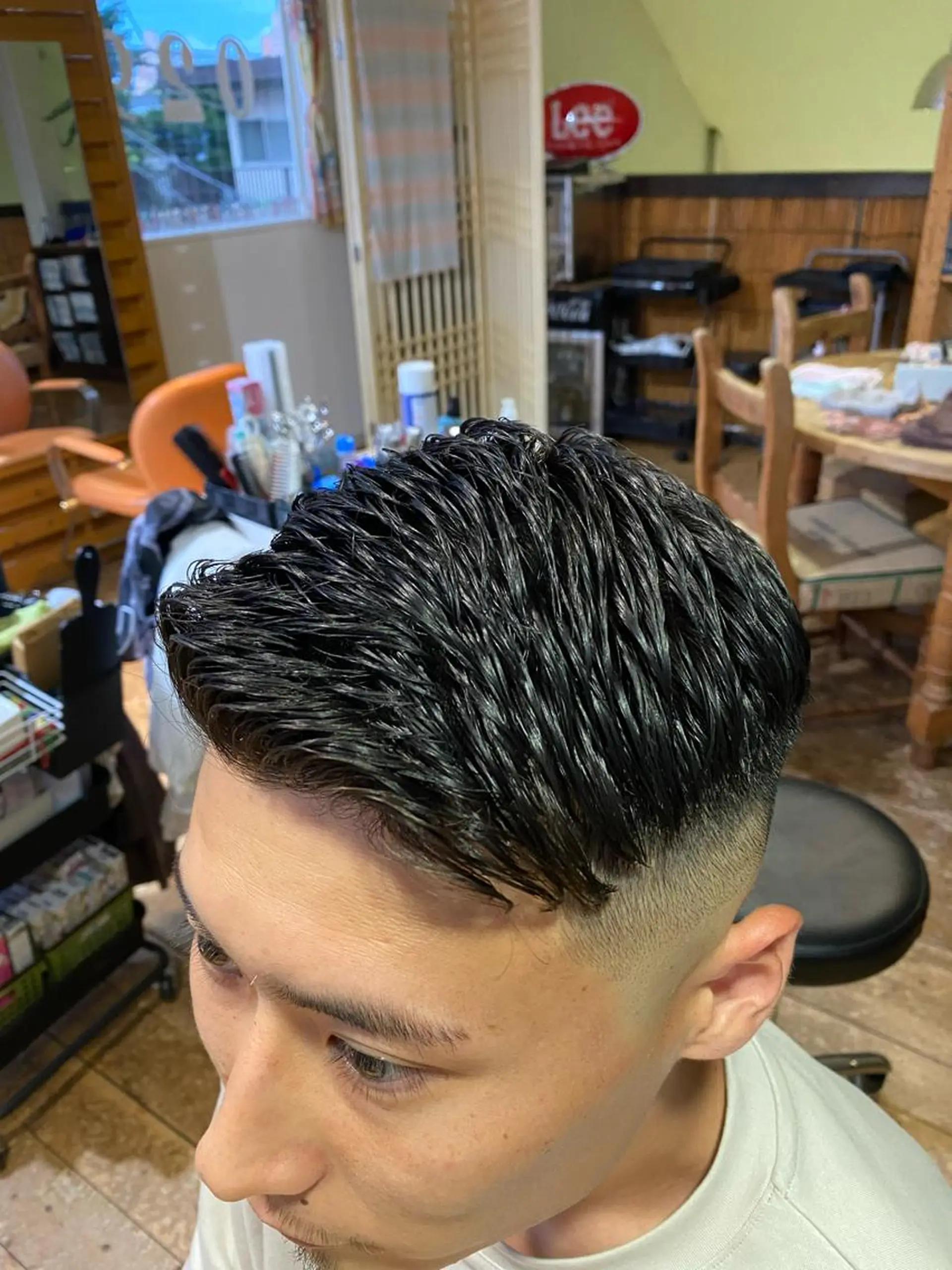 メンズ カット パーマ タカハシ ユウヤのヘアスタイル