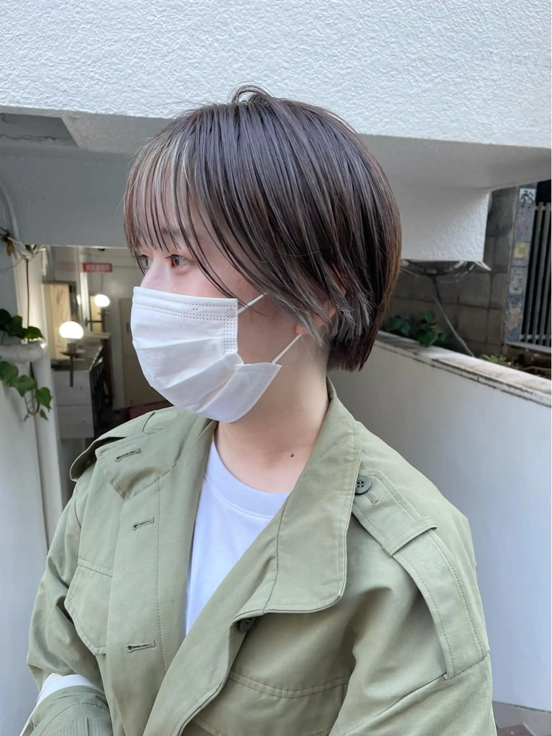 ショート カラー ヘアアレンジ カット ヘアカラー トリートメント ヘアセット 憧れの艶ハイトーンへ 🌙サイダサキのヘアスタイル