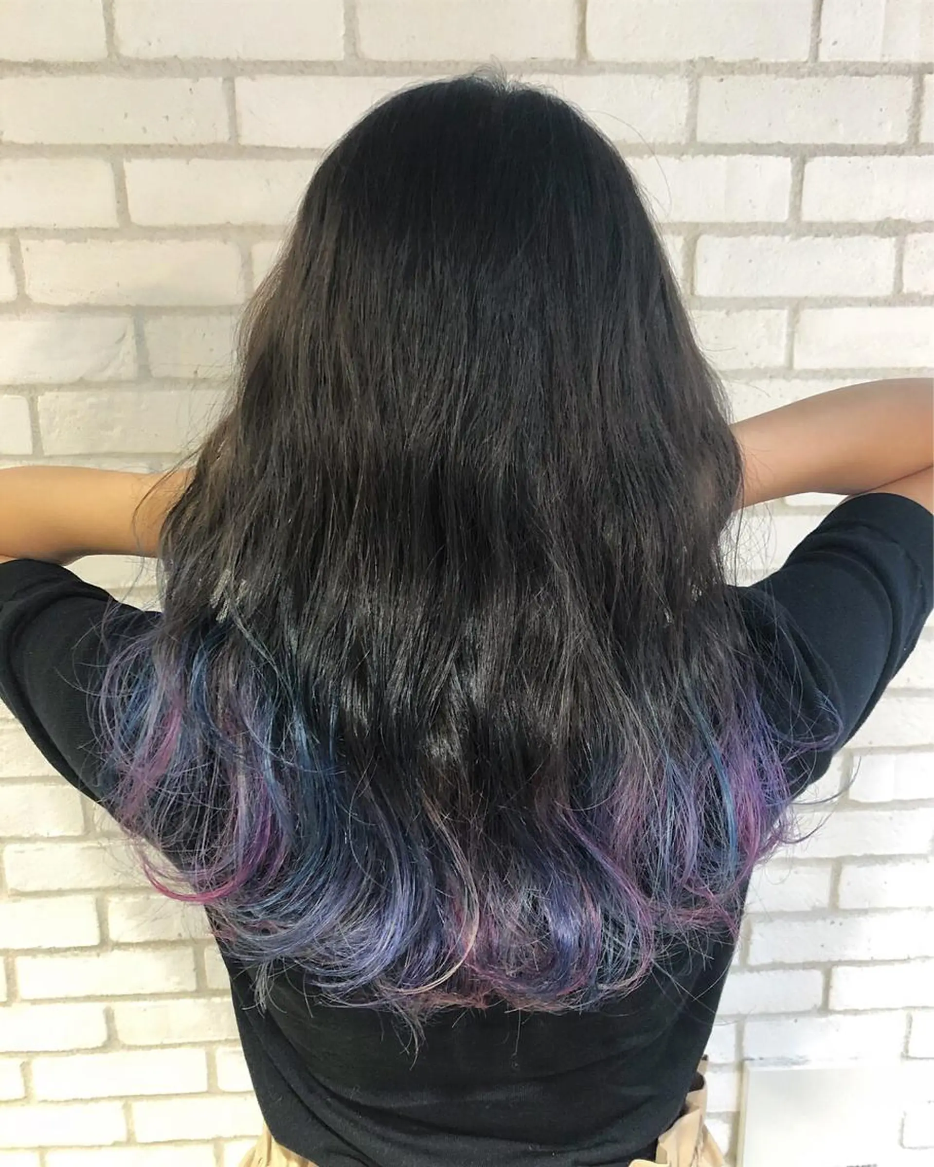 ロング カラー パーマ ヘアアレンジ メンズ キッズ ネイル マツエク・マツパ グラデーションカラー ユニコーンカラー グラデーション 新宿/髪質改善/ 美髪矯正✨浅江通友のヘアスタイル