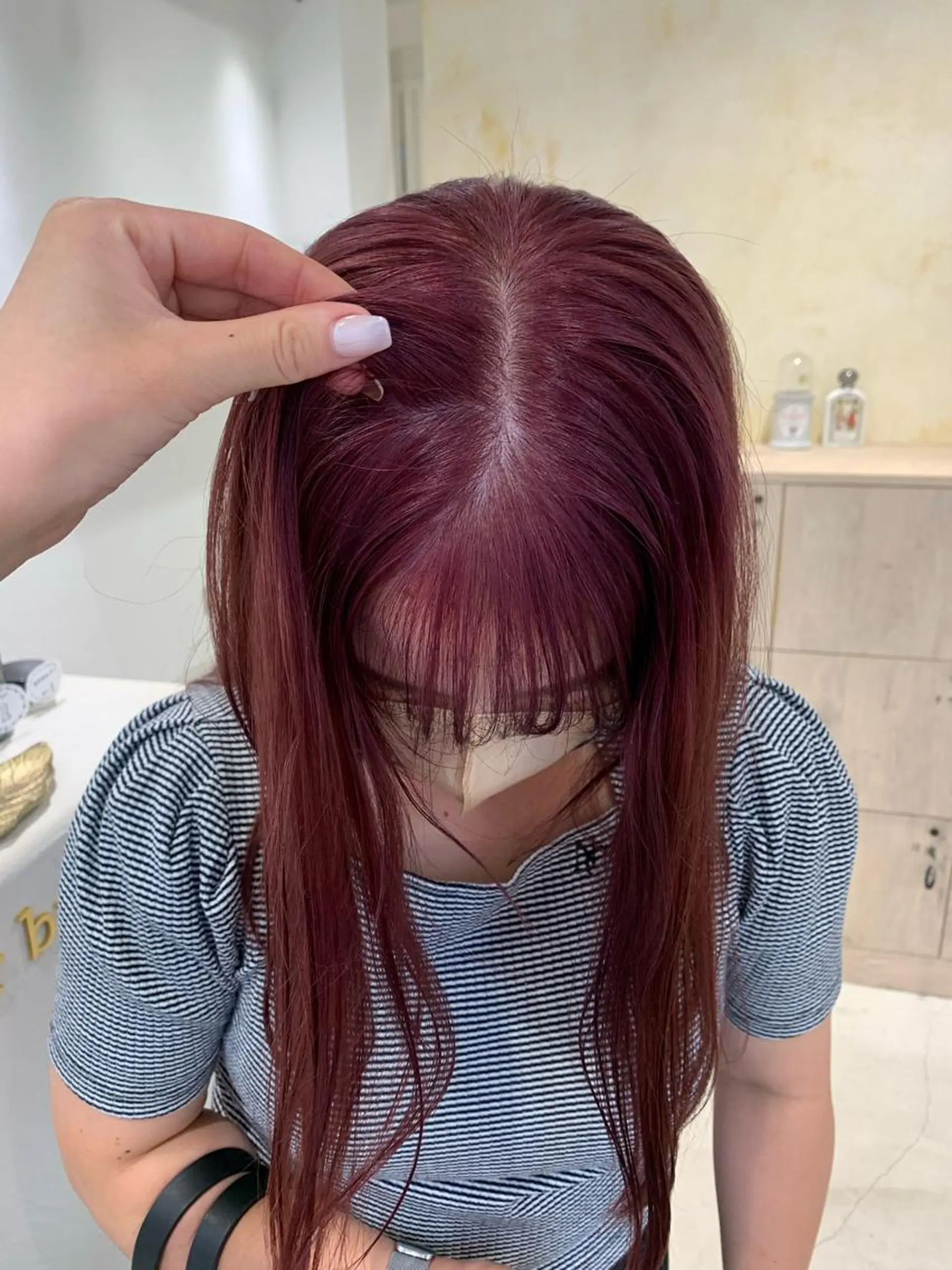 ロング カラー ヘアカラー 顔周り/レイヤー 🤍マリノのヘアスタイル