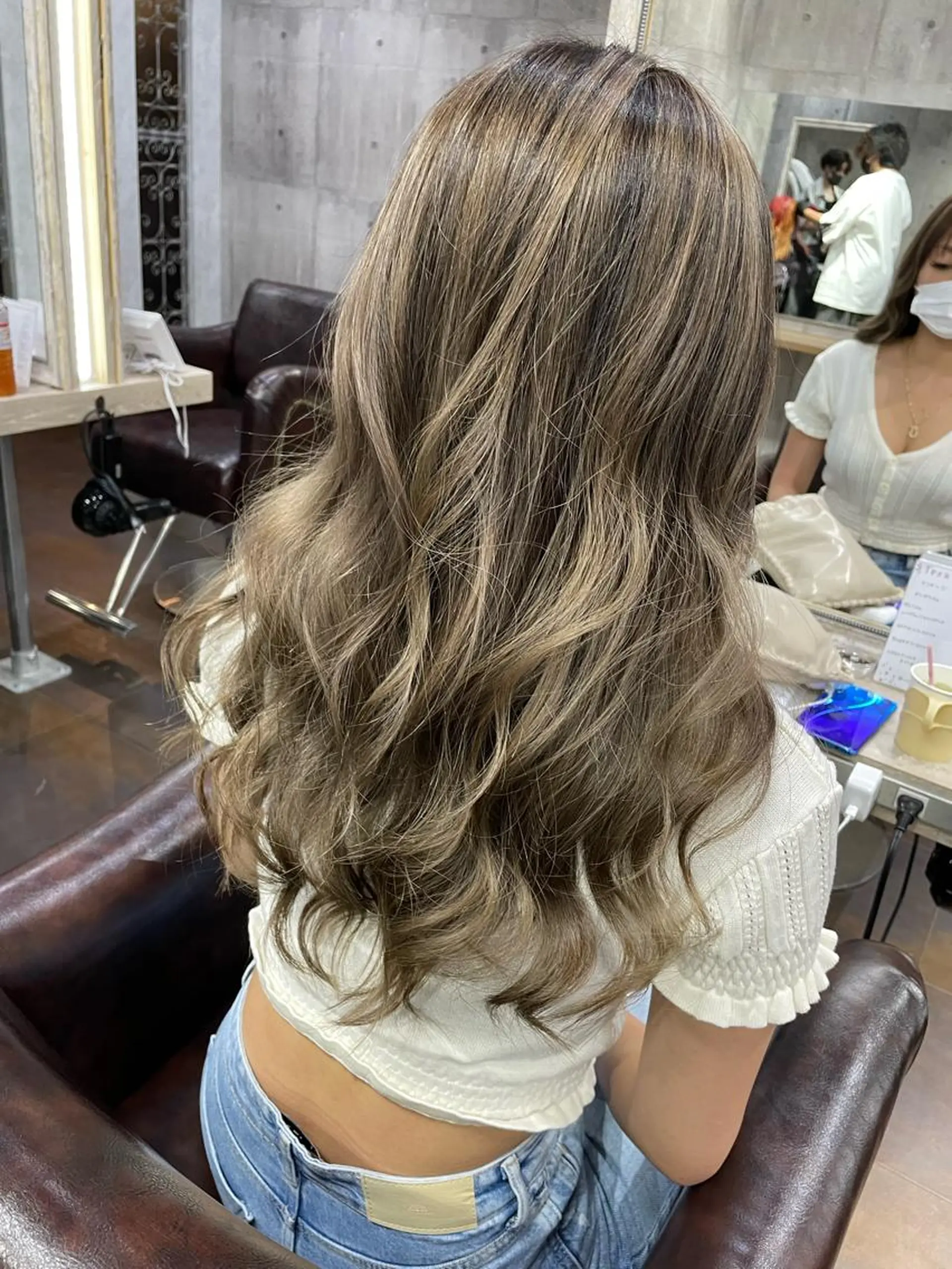 ロング カラー パーマ ヘアアレンジ メンズ キッズ ネイル マツエク・マツパ アイブロウ 北千住10分 肥高　壮汰のヘアスタイル