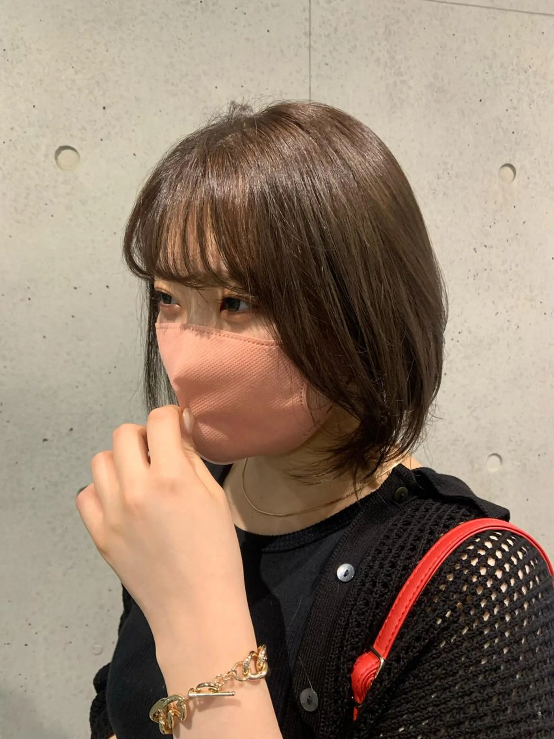 ショート カラー アッシュ アッシュグレー 透明感カラー ボブ ヘアカラー トリートメント アニメ髪・ウルフ🦇 樋口莉夏のヘアスタイル