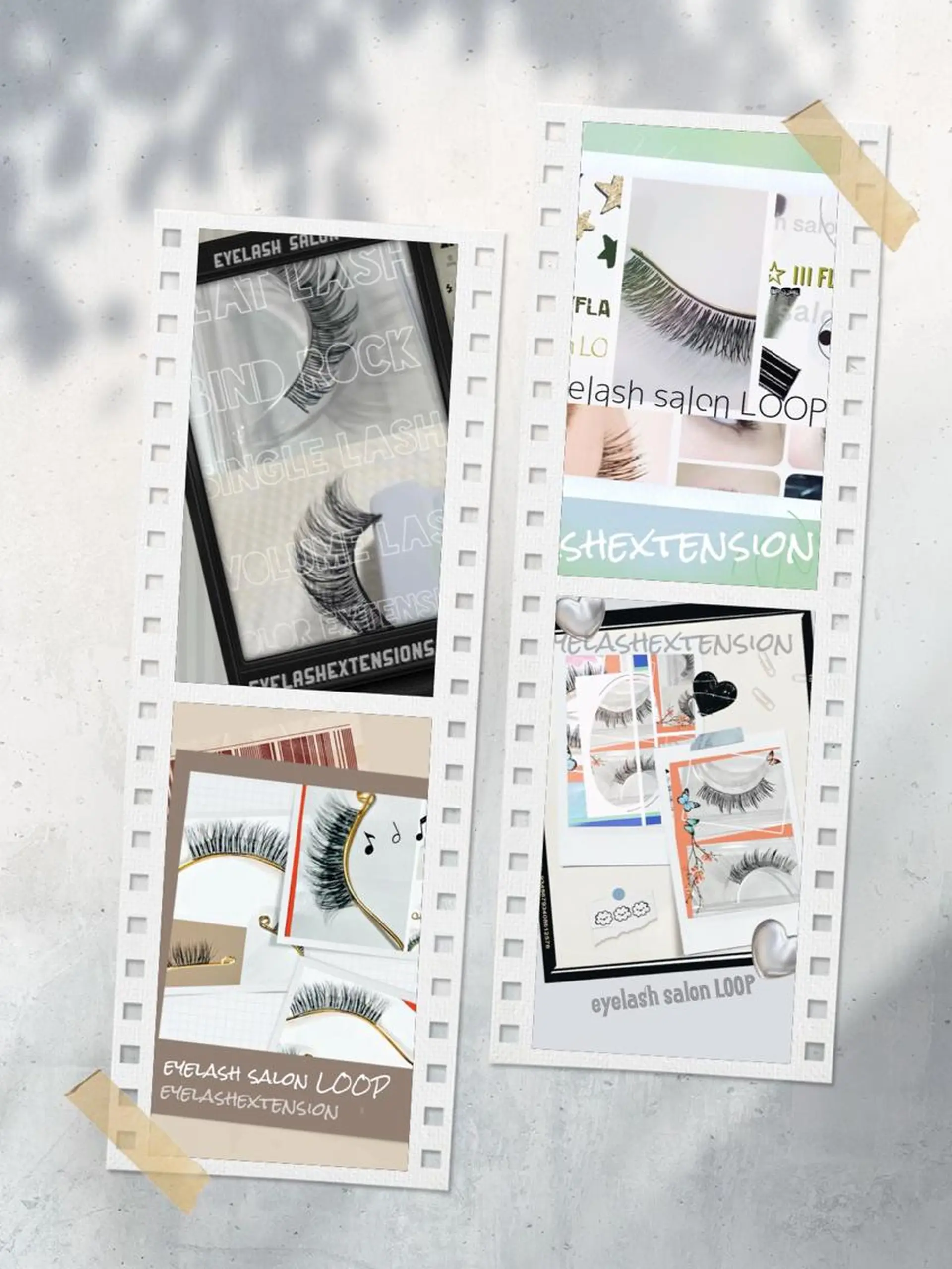 メンズ マツエク・マツパ CCカール Cカール キュート フラットラッシュ ゴージャス eyelash salonLoopꨄのマツエク・マツパデザイン