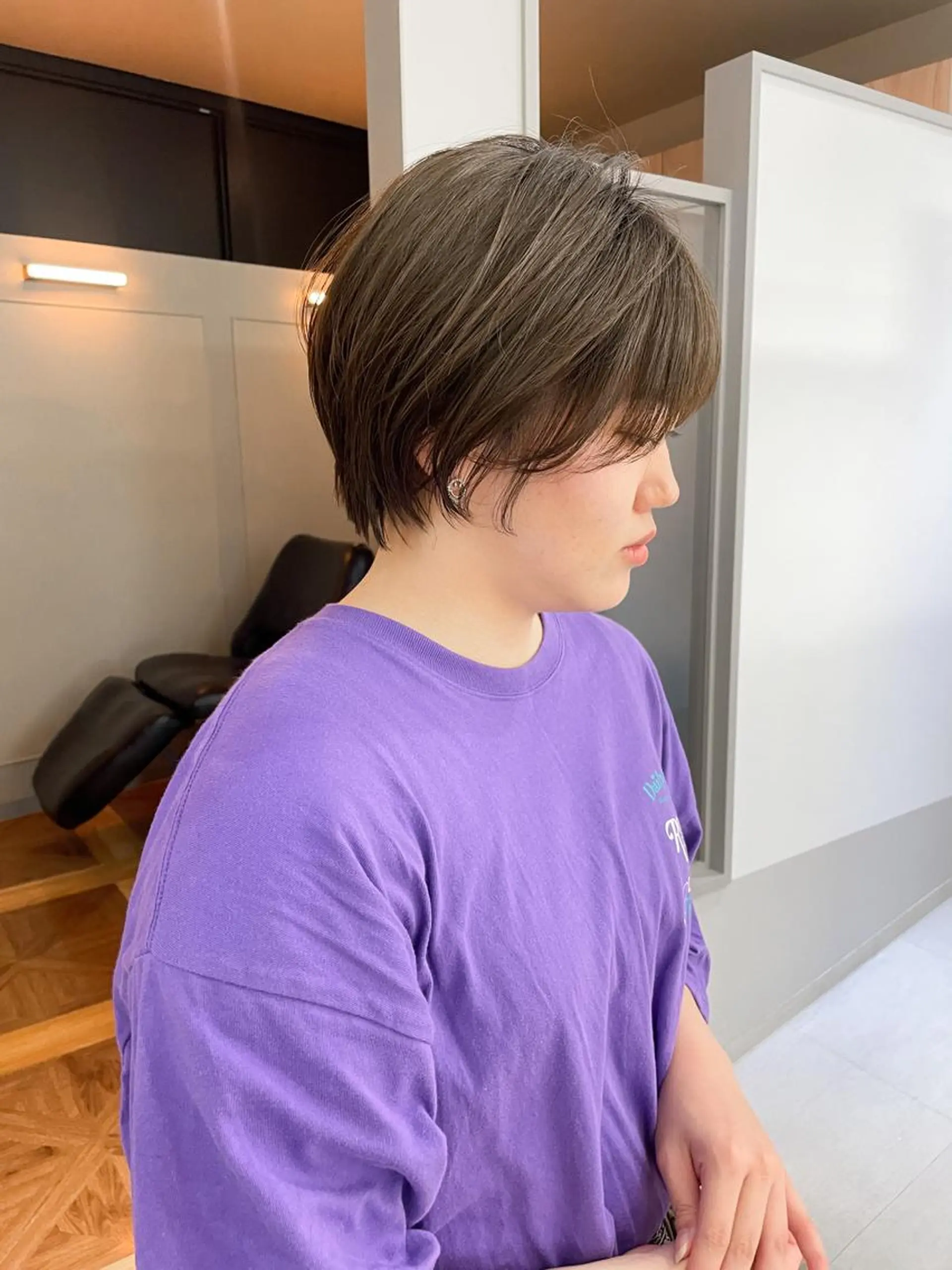 ショート カット gotoday天神所属・緒方リエ 時短ショート・ボブのヘアスタイル