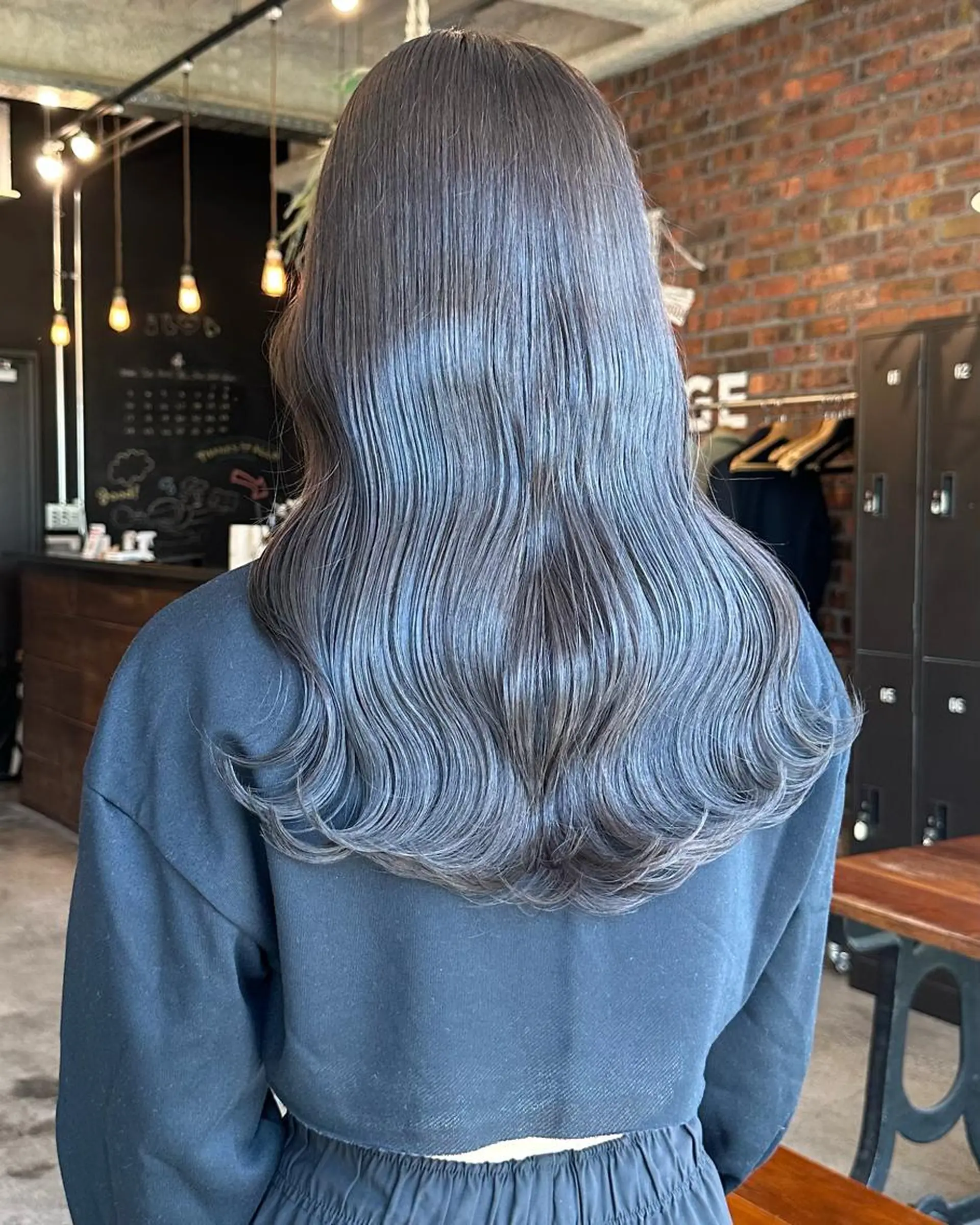 ロング カラー 村田 来倖のヘアスタイル