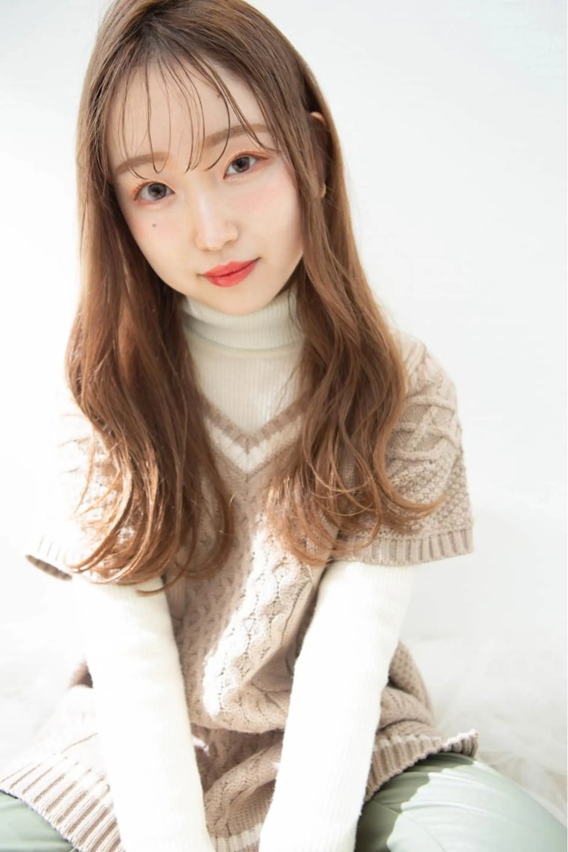 ロング 抜毛 薄毛 白髪 頭皮改善　柳沢慶のヘアスタイル