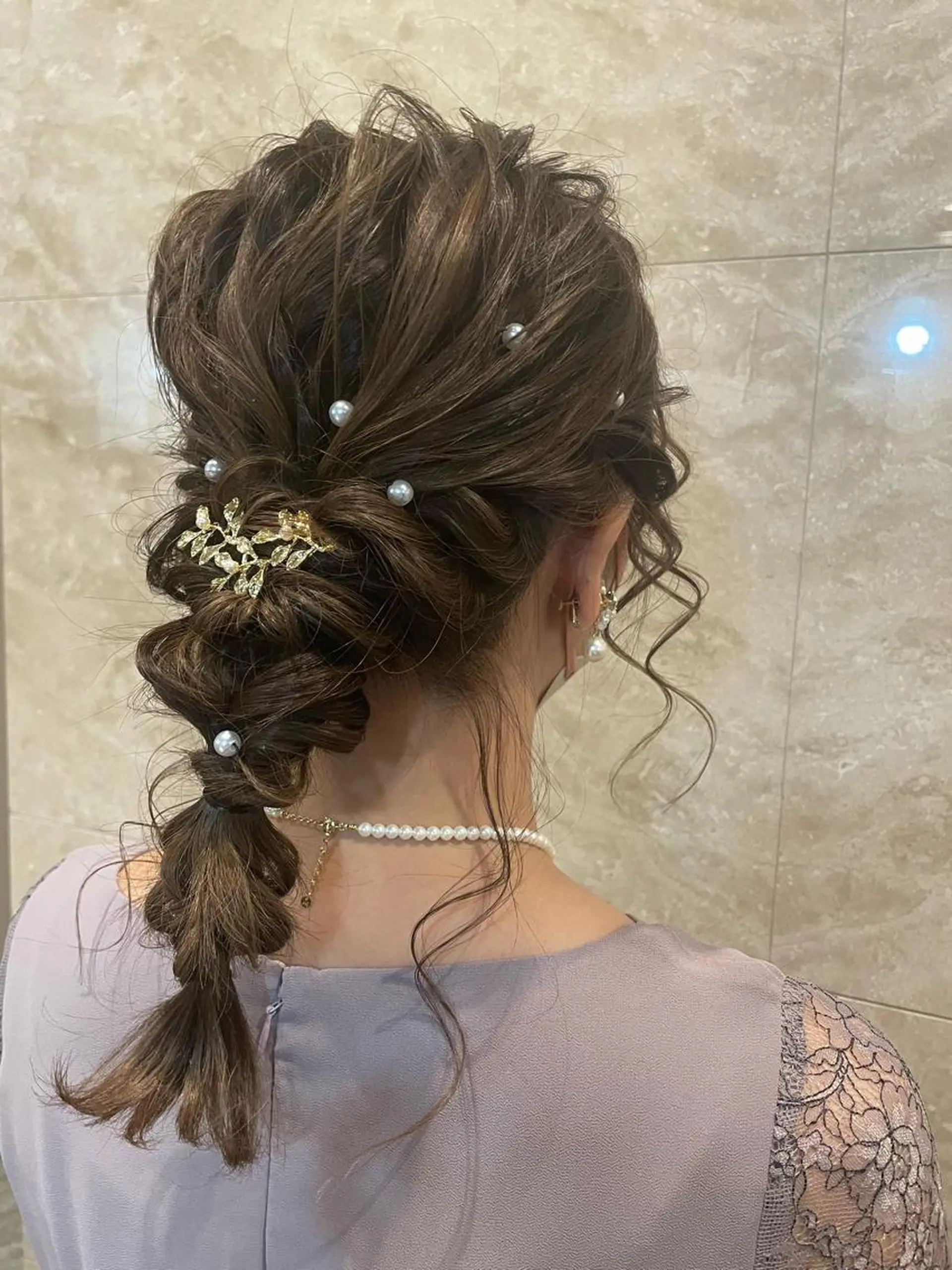 ロング ヘアアレンジ ヘアセット 🍓 JURiA 🍓のヘアスタイル