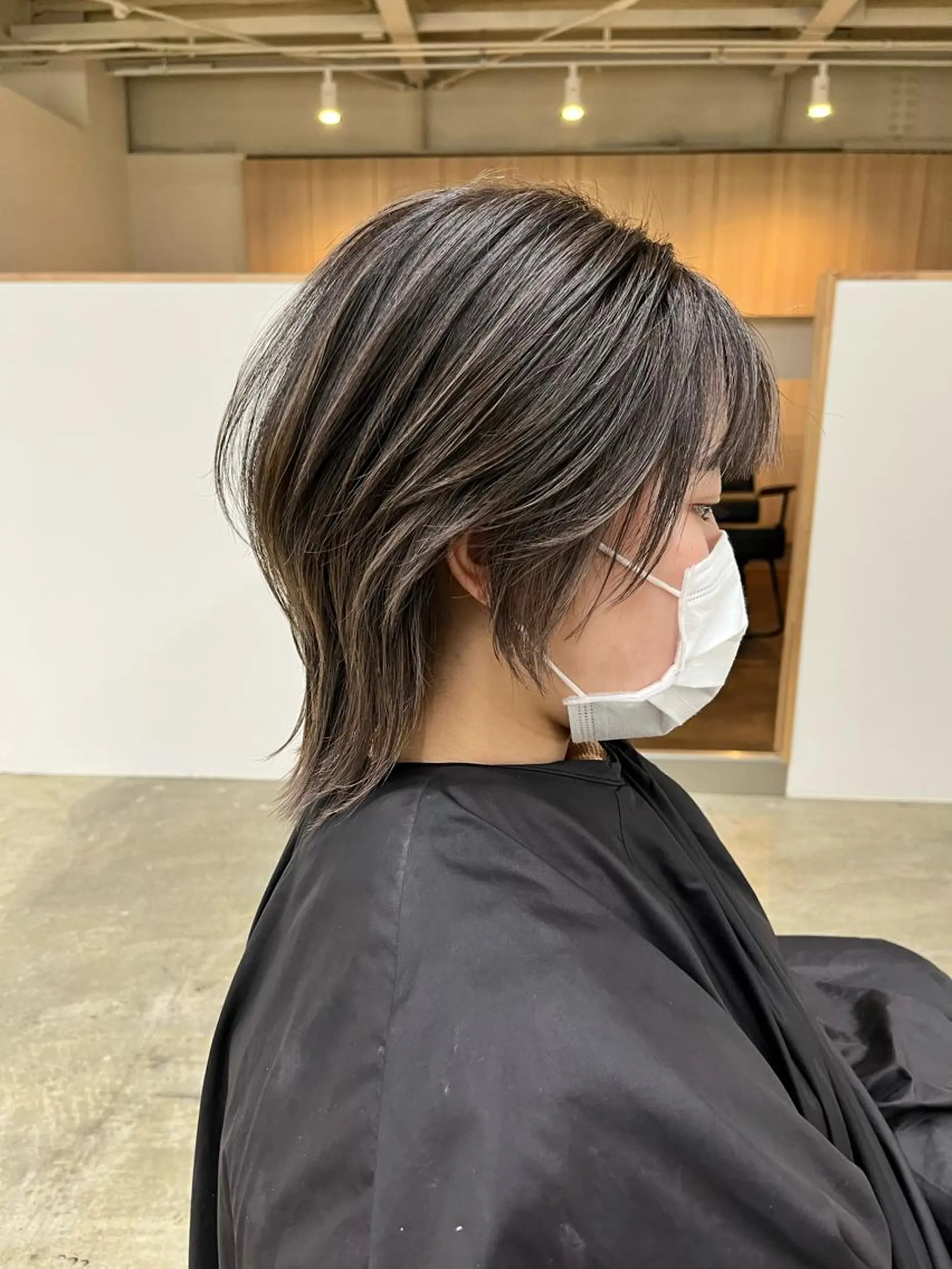 ショート レイヤーカット カット トリートメント Tsuyoki .のヘアスタイル