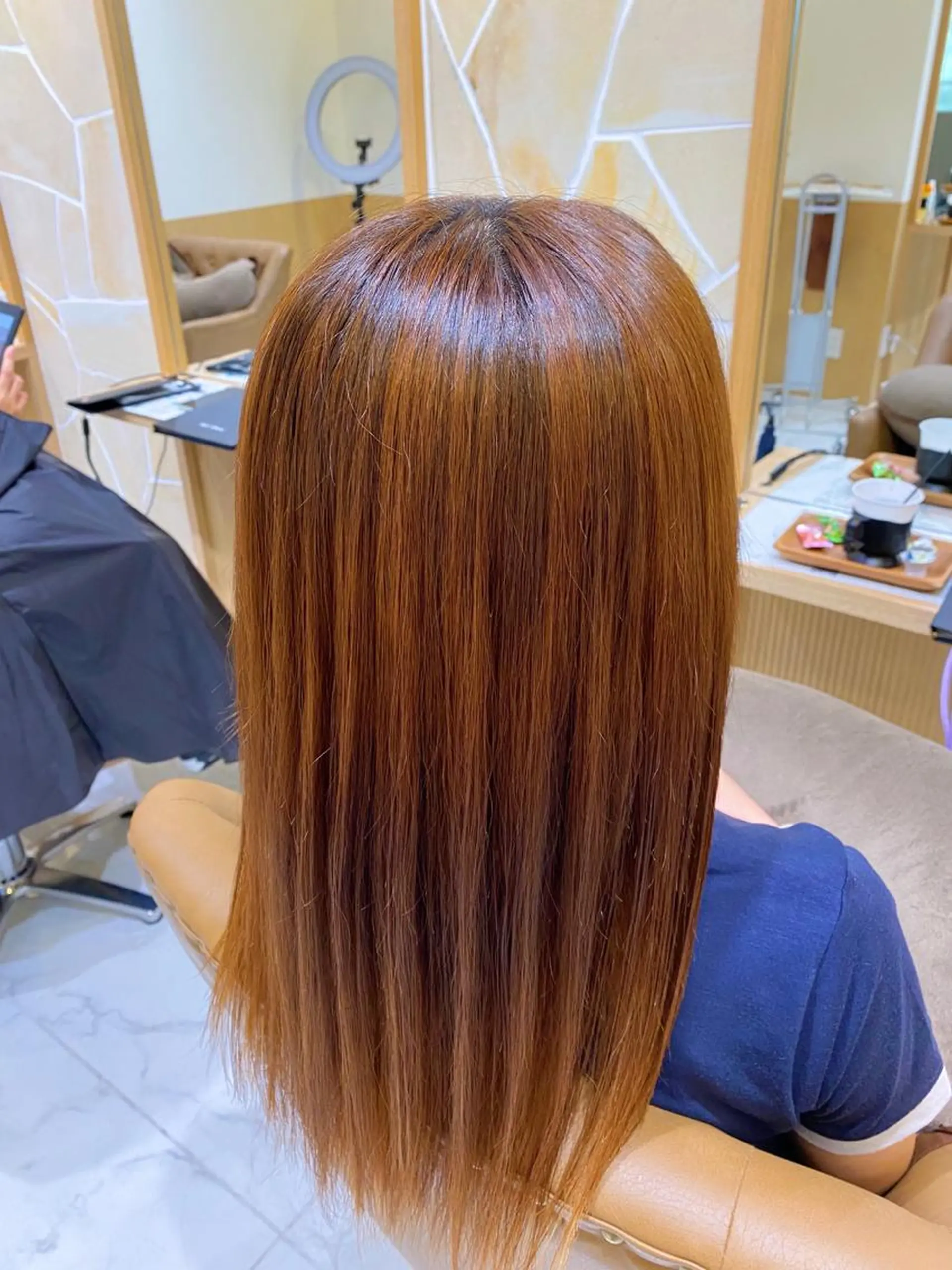 ロング 縮毛矯正 坂井 茅聖のヘアスタイル