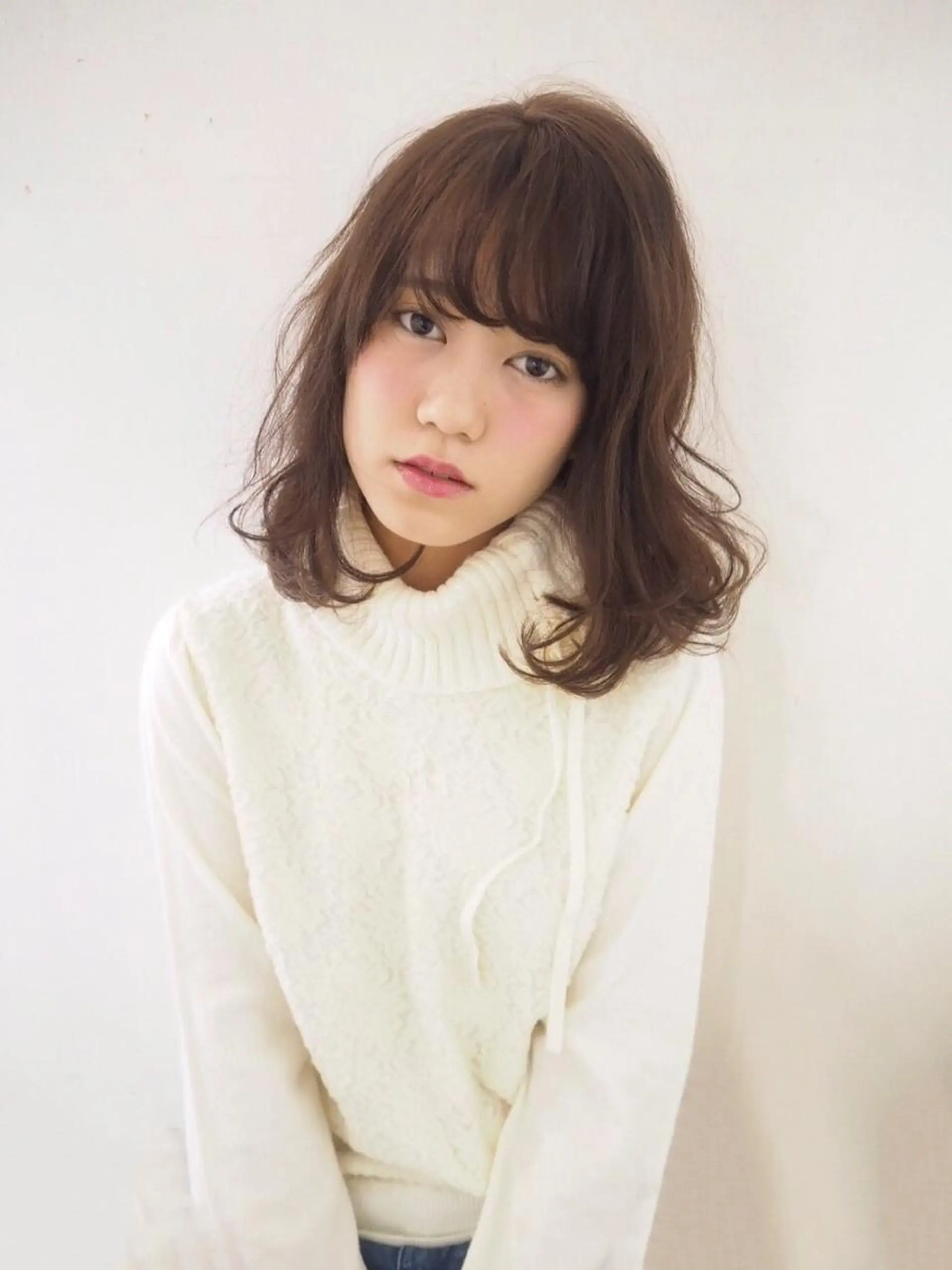 ミディアム 土井 浩輔のヘアスタイル
