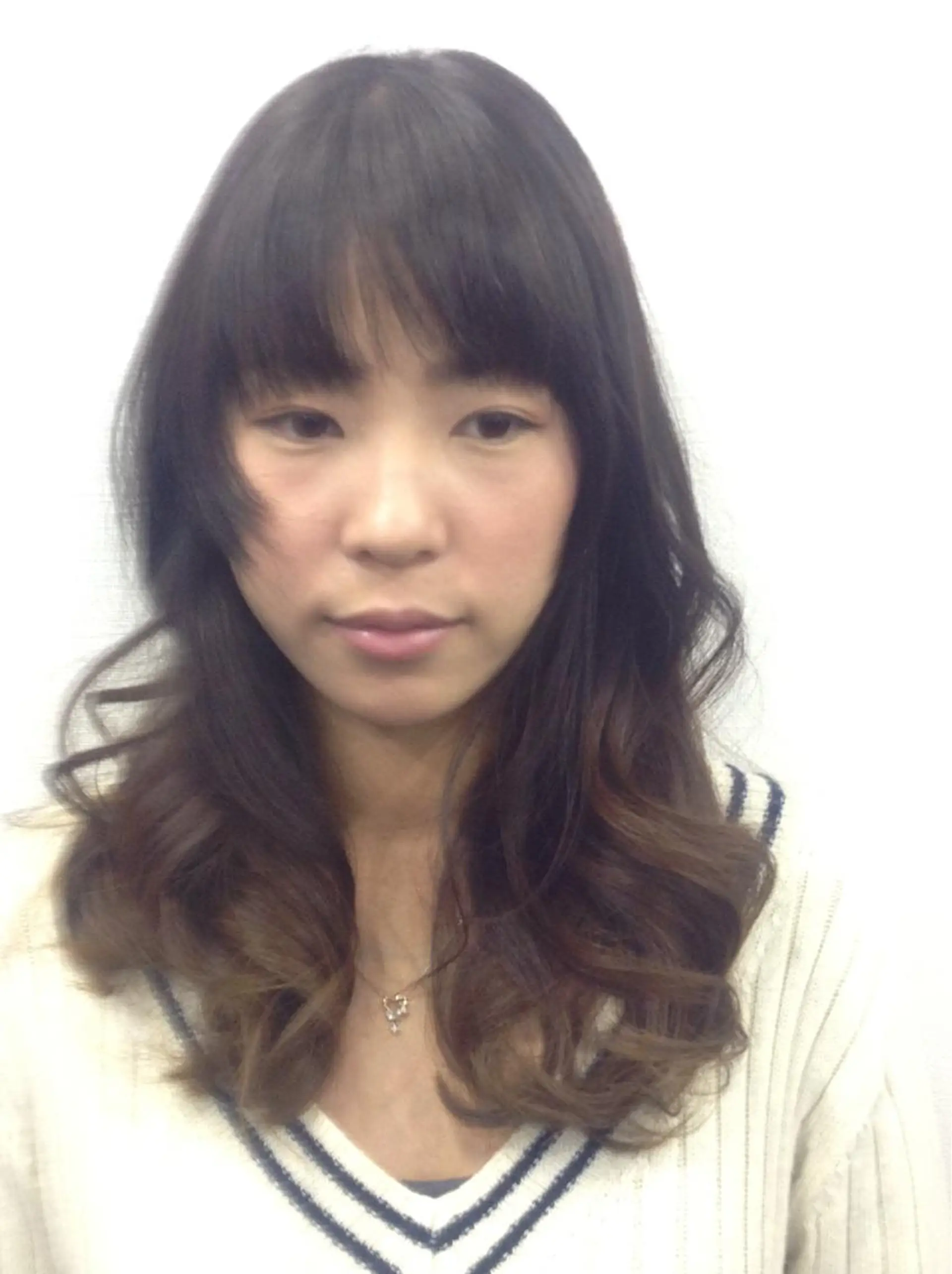 ロング 松永 富士男のヘアスタイル