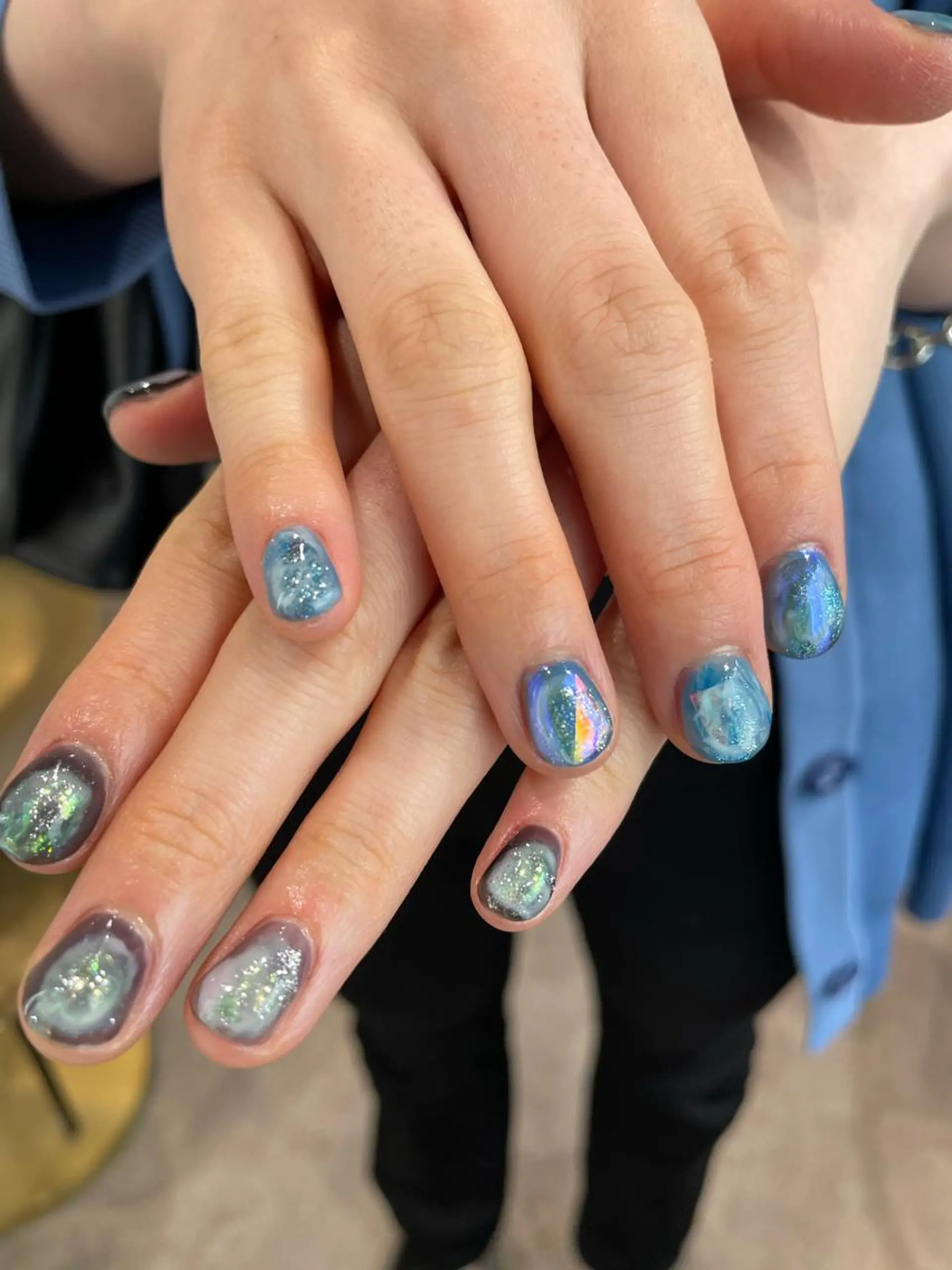 ネイル ハンドネイル ナチュラル透明感🌱 小山美樹子のヘアスタイル