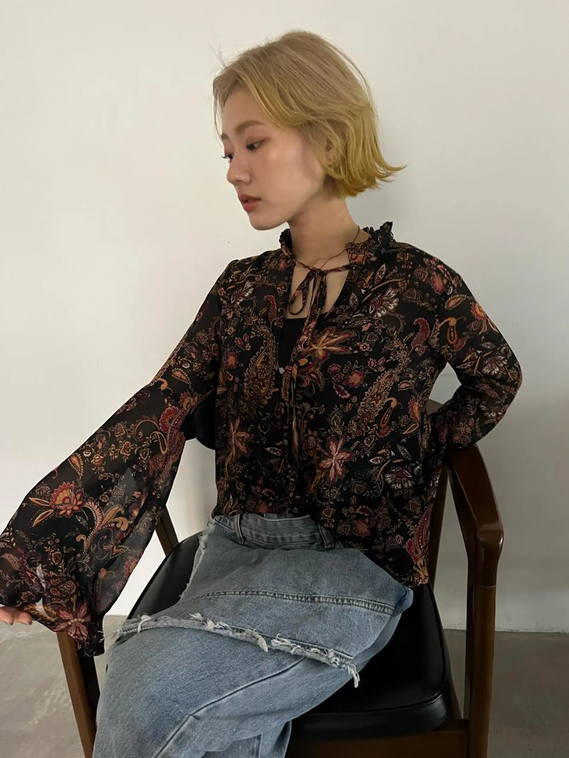 ショート 透明感カラー/似合わ せカット/大島実加永のヘアスタイル