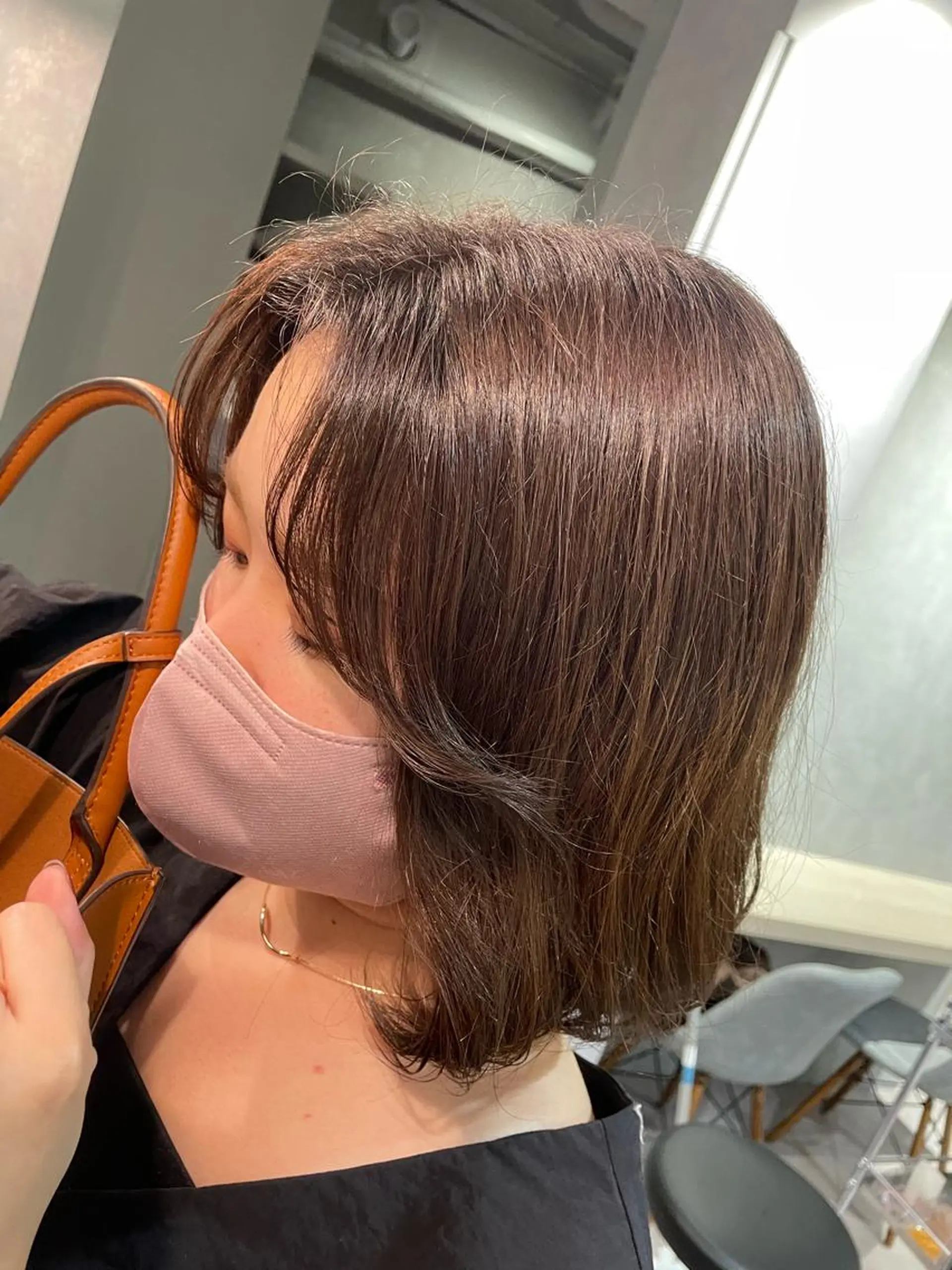 ショート 韓国風ヘア サイドバング 韓国風/オシャレ /縮毛矯正/滝口琴未のヘアスタイル