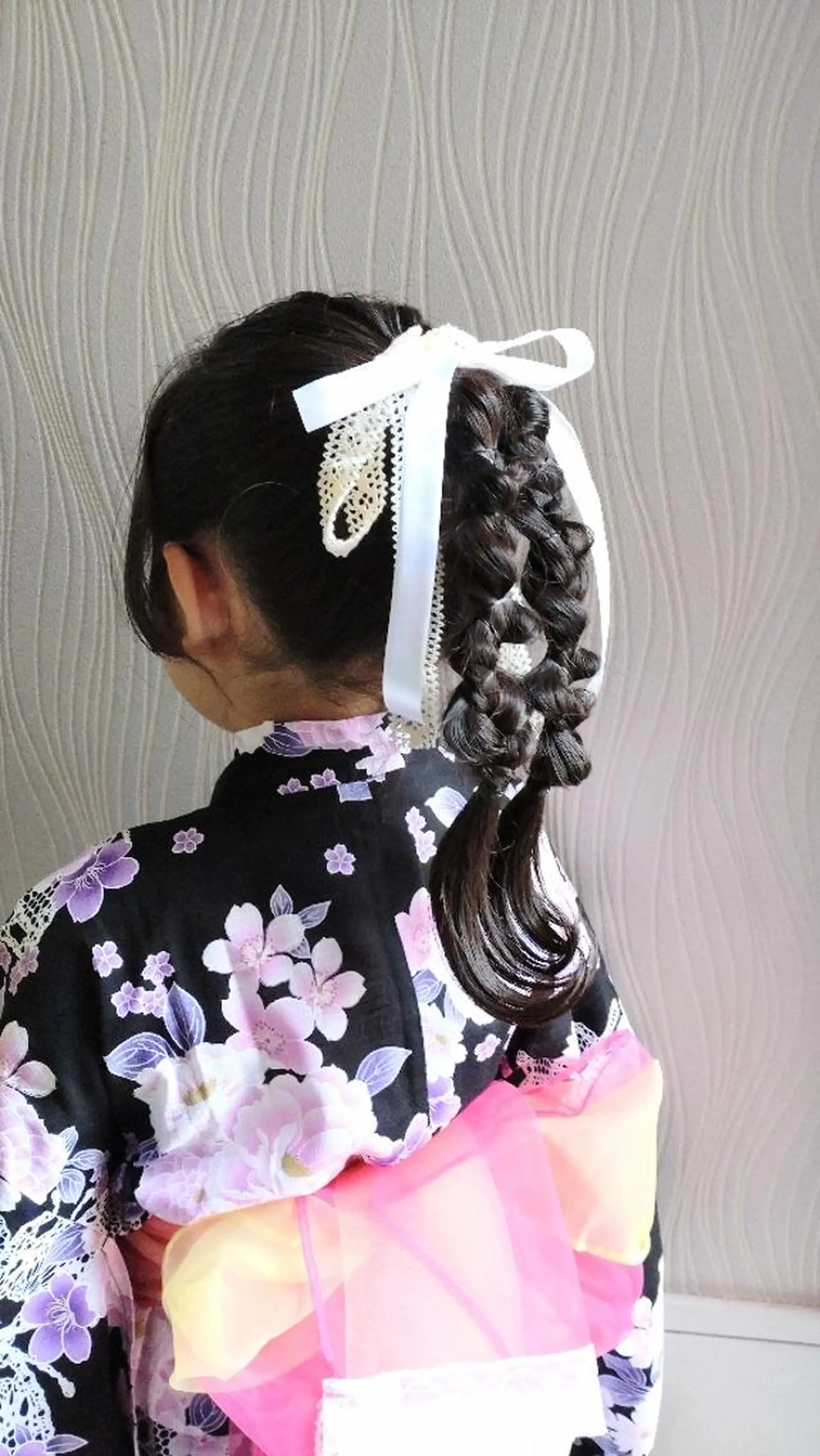 ロング キッズ ヘアアレンジ 大槻 百合子のヘアスタイル