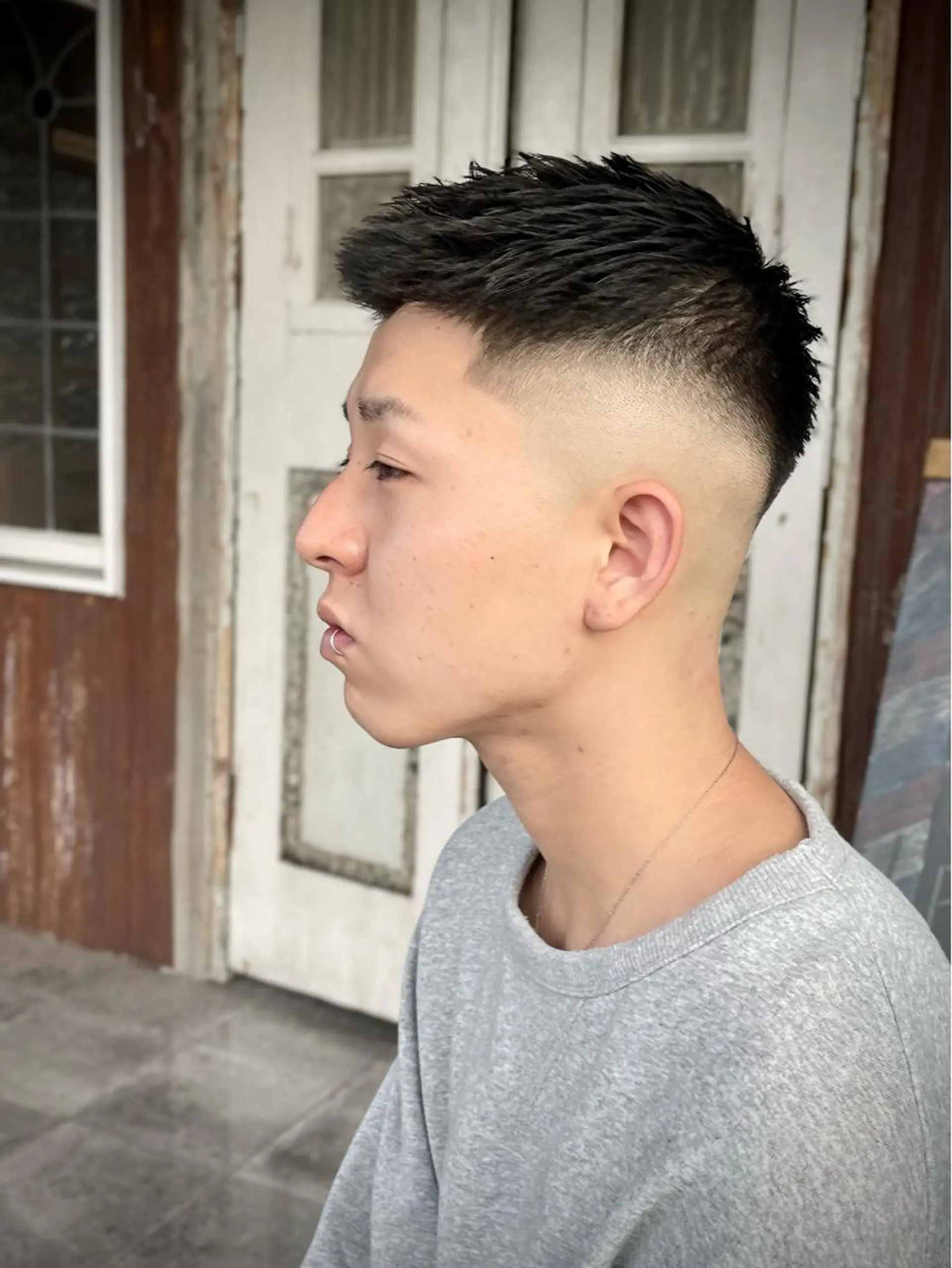 メンズ 上岡 祐のヘアスタイル