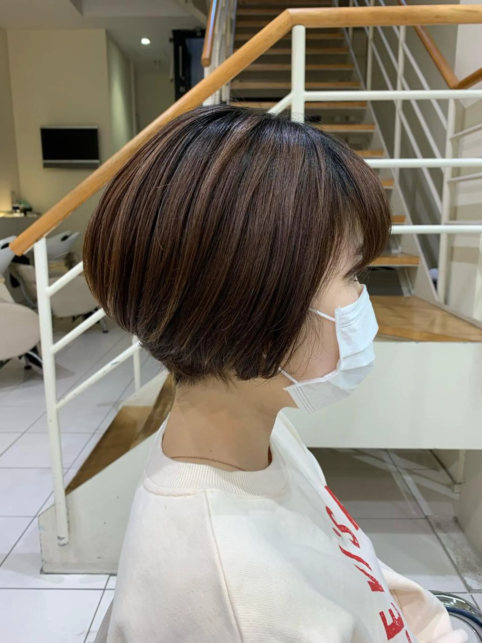 ショート ボブ ショートヘア ヘッドスパ/栄 /久屋大通/岡戸のヘアスタイル