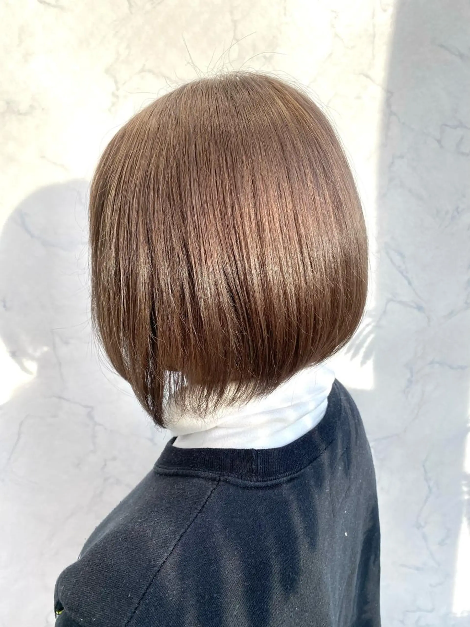 ミディアム カラー ヘアカラー トリートメント 🔸縮毛矯正/髪質 改善カラー石崎🔸のヘアスタイル