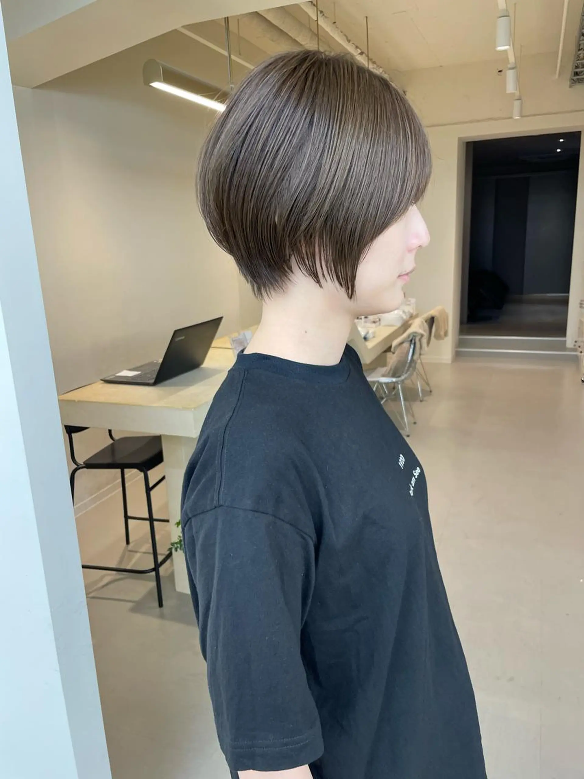 ショート 丹羽大喜 縮毛矯正/美髪矯正のヘアスタイル