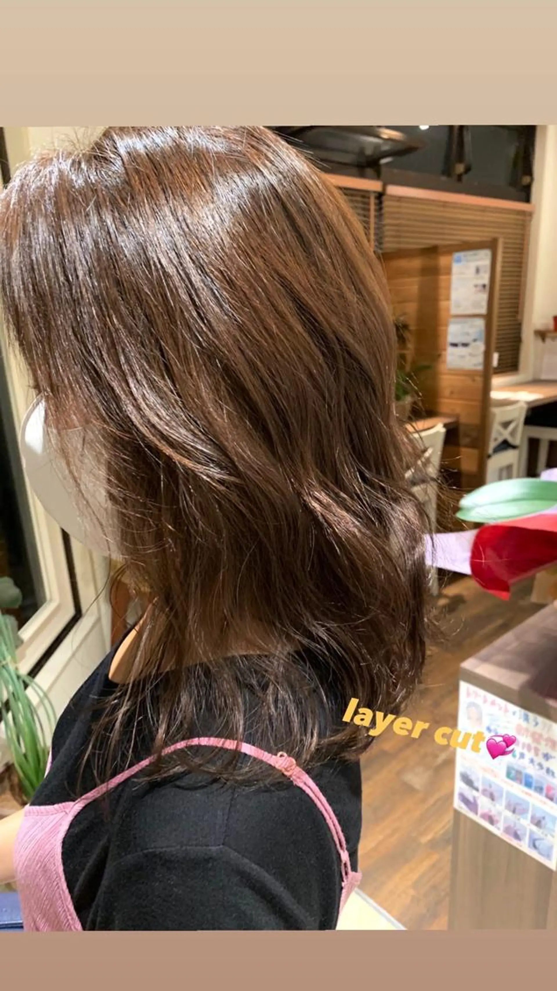 ミディアム カラー 似合わせカラー/艶 髪質改善/ヨシザキのヘアスタイル