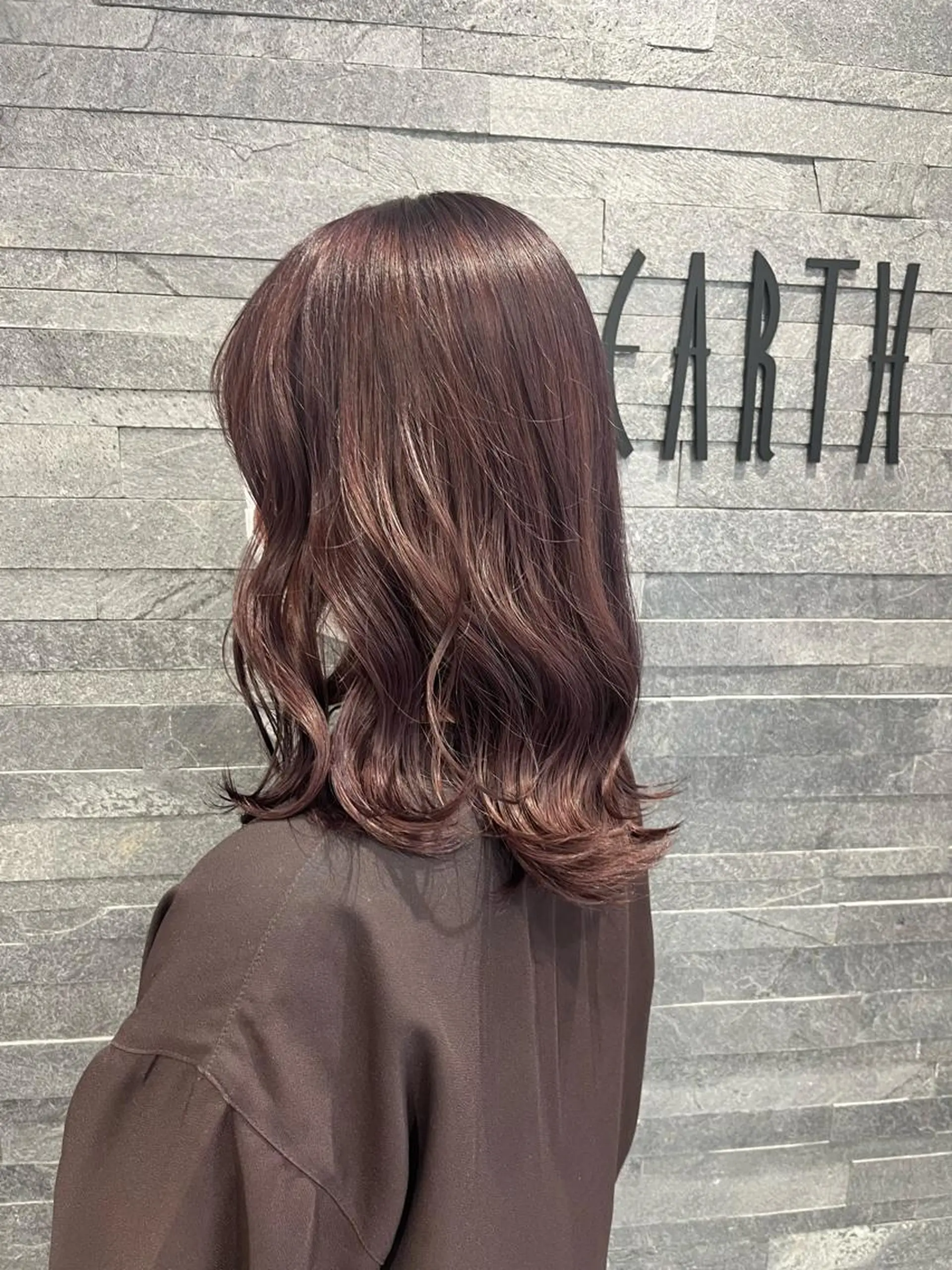 ミディアム カラー カット ヘアカラー Rina/似合う × なりたい、叶えます。のヘアスタイル