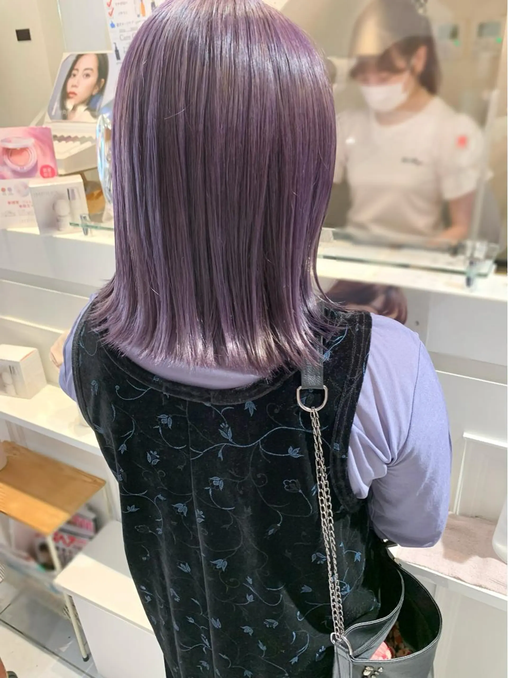 ミディアム 田中 未澪のヘアスタイル
