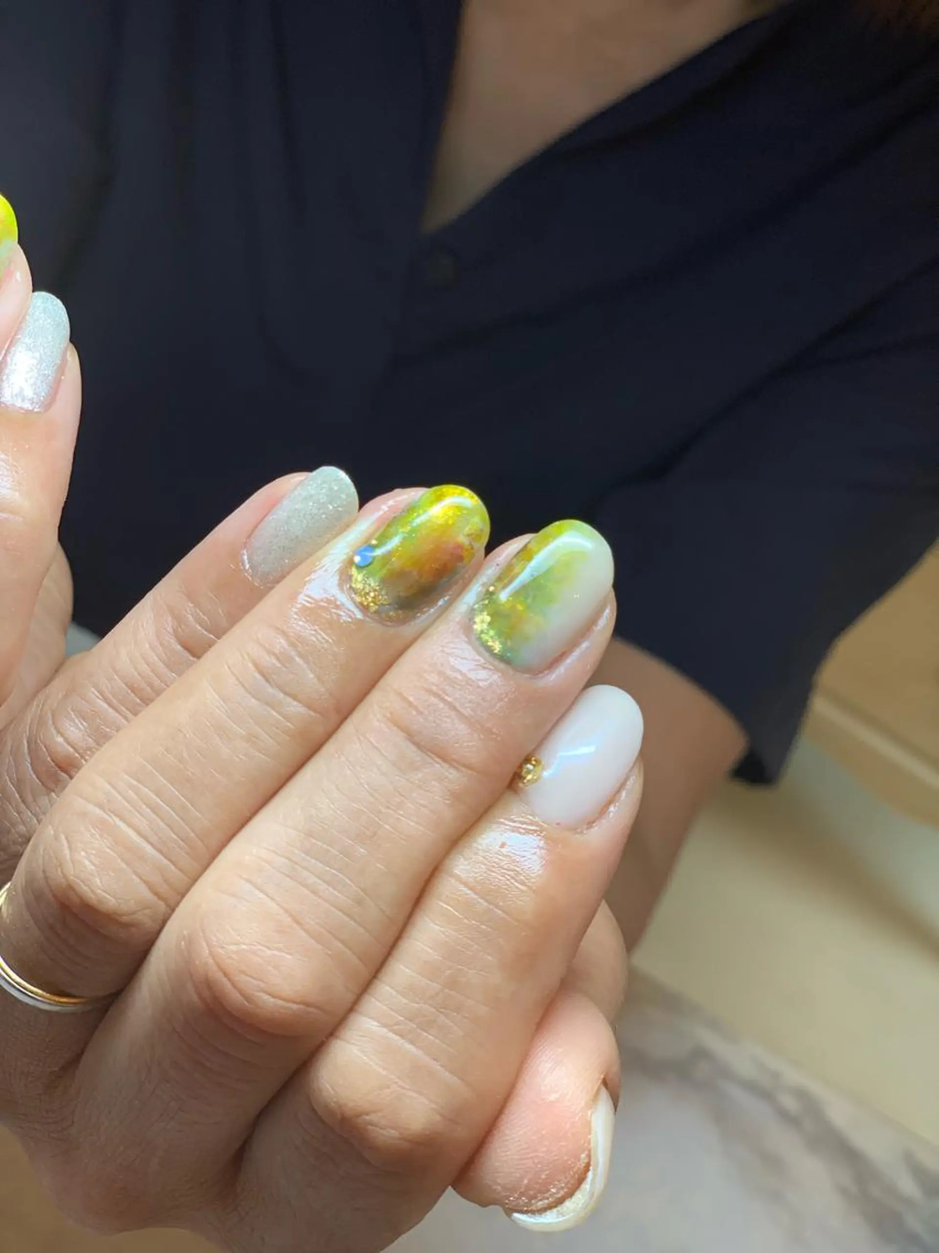 ショート ネイル アートネイル Rubynail所属・プライベートサロン Rubynailのネイルデザイン