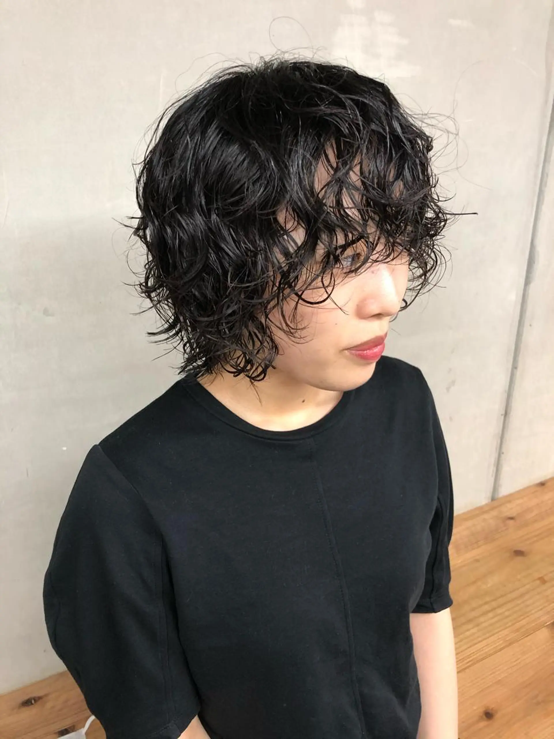 ショート カラー パーマ MAEDA MADOKAのヘアスタイル