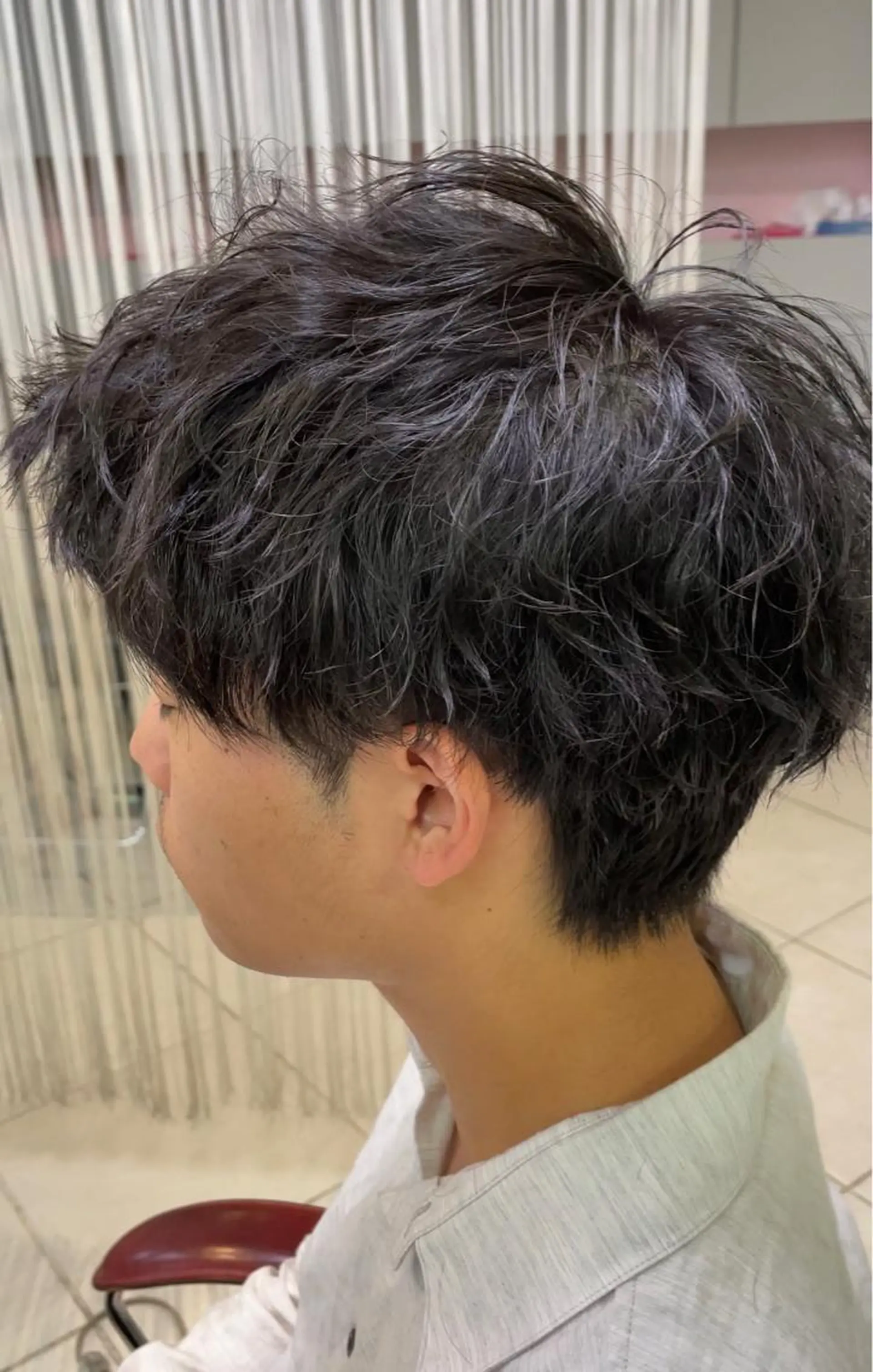 ショート パーマ メンズ カット パーマ 🌫️EARTH 【タツキ】🌫️のヘアスタイル