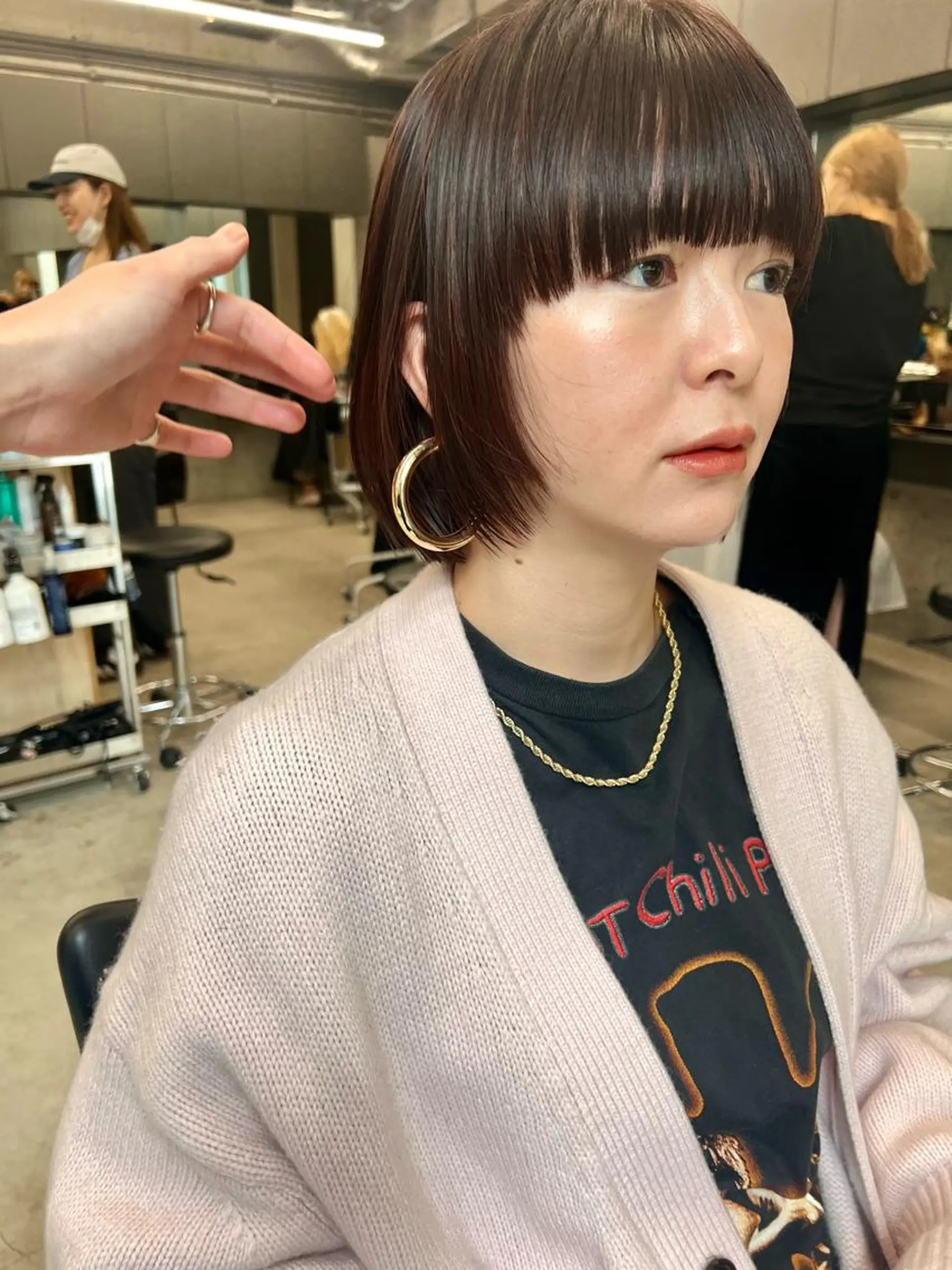 ショート カラー ボブ カット ヘアカラー sakoda shunkiのヘアスタイル