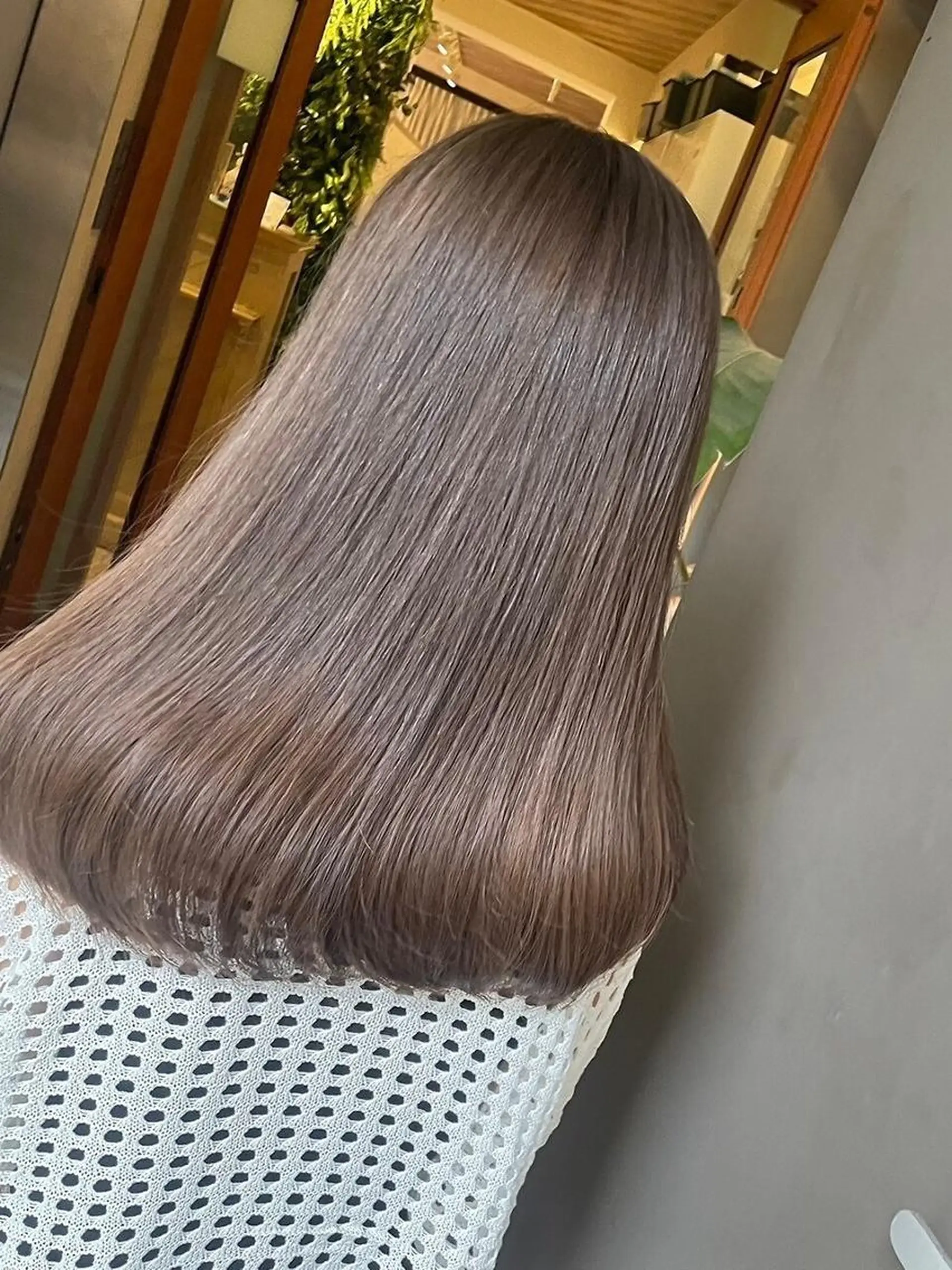 カラー ミディアム カット 縮毛矯正 トリートメント TIGRE for hairのヘアスタイル