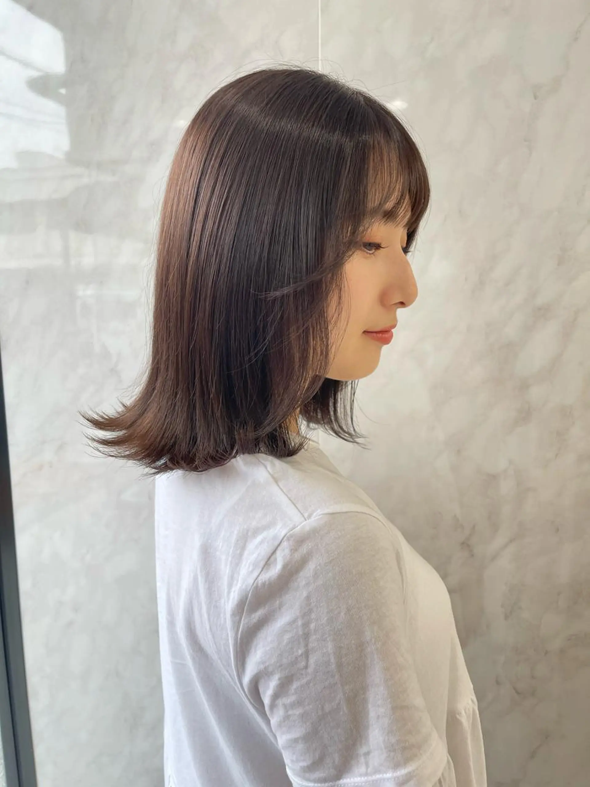 ミディアム カラー 𝐑𝐲𝐮𝐤𝐢 【店長】ALEAPのヘアスタイル