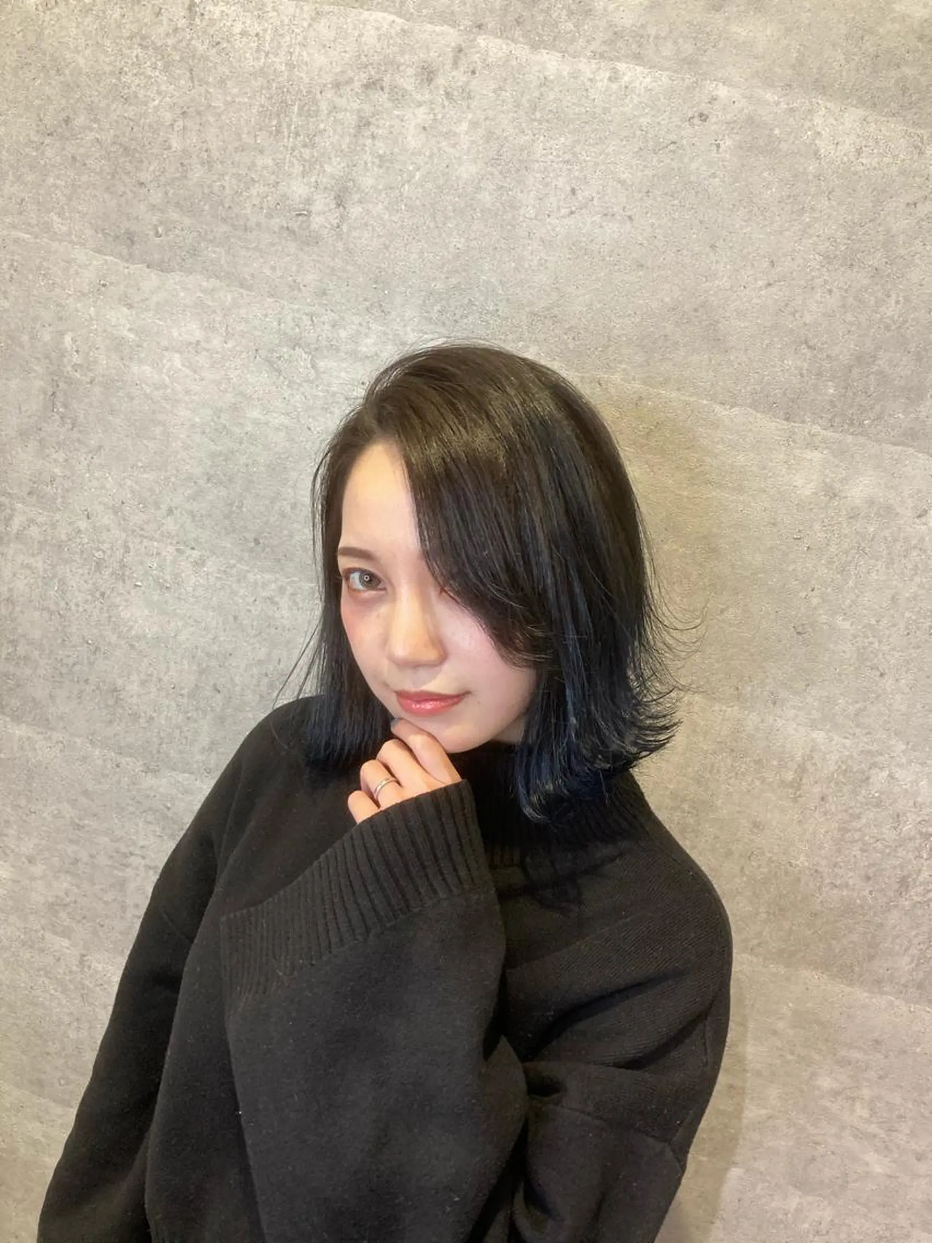 ミディアム カラー ヘアカラー トリートメント _WHITE芝本 賢吾【天王寺店】のヘアスタイル