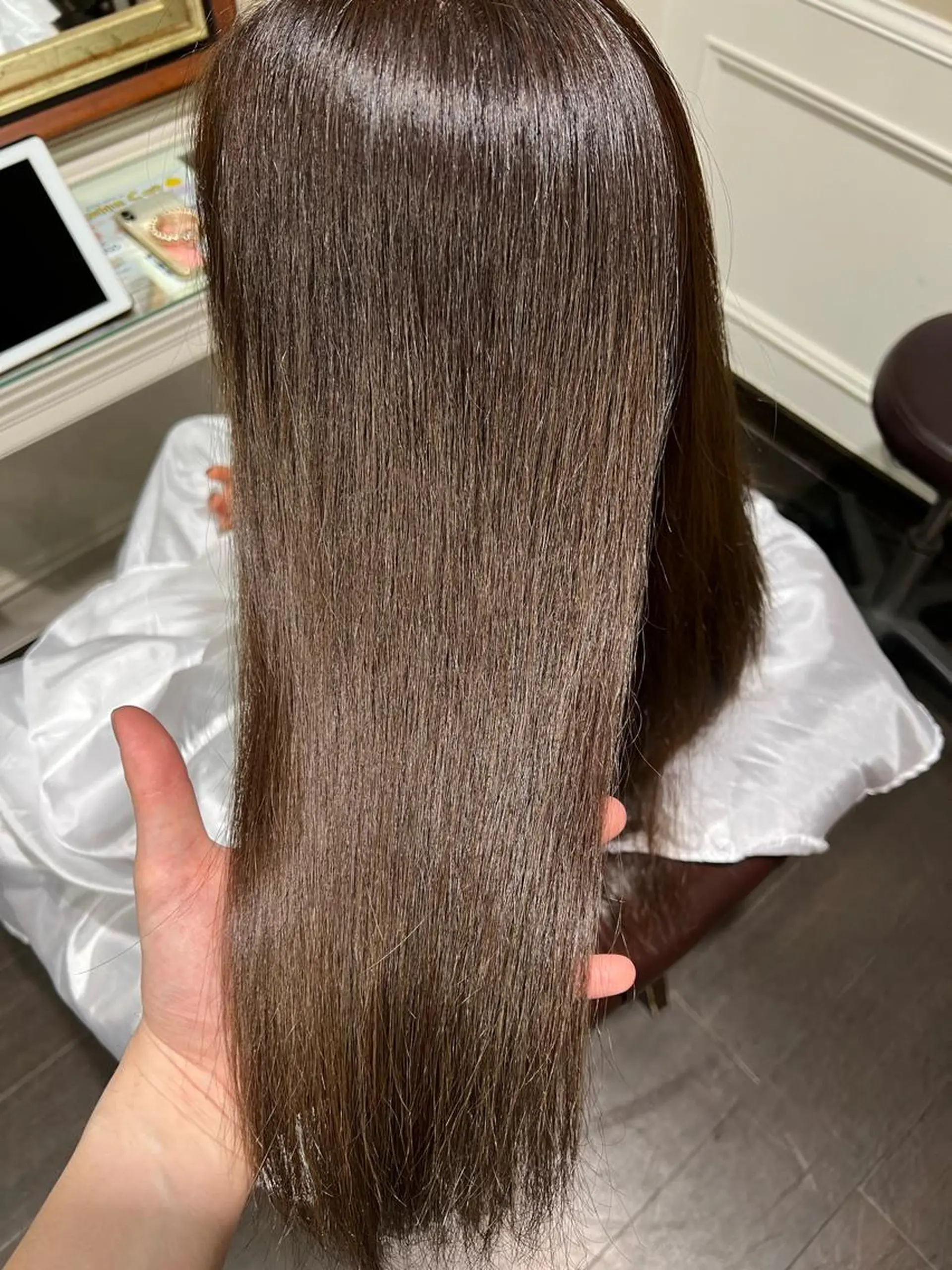セミロング 増田 晃士のヘアスタイル