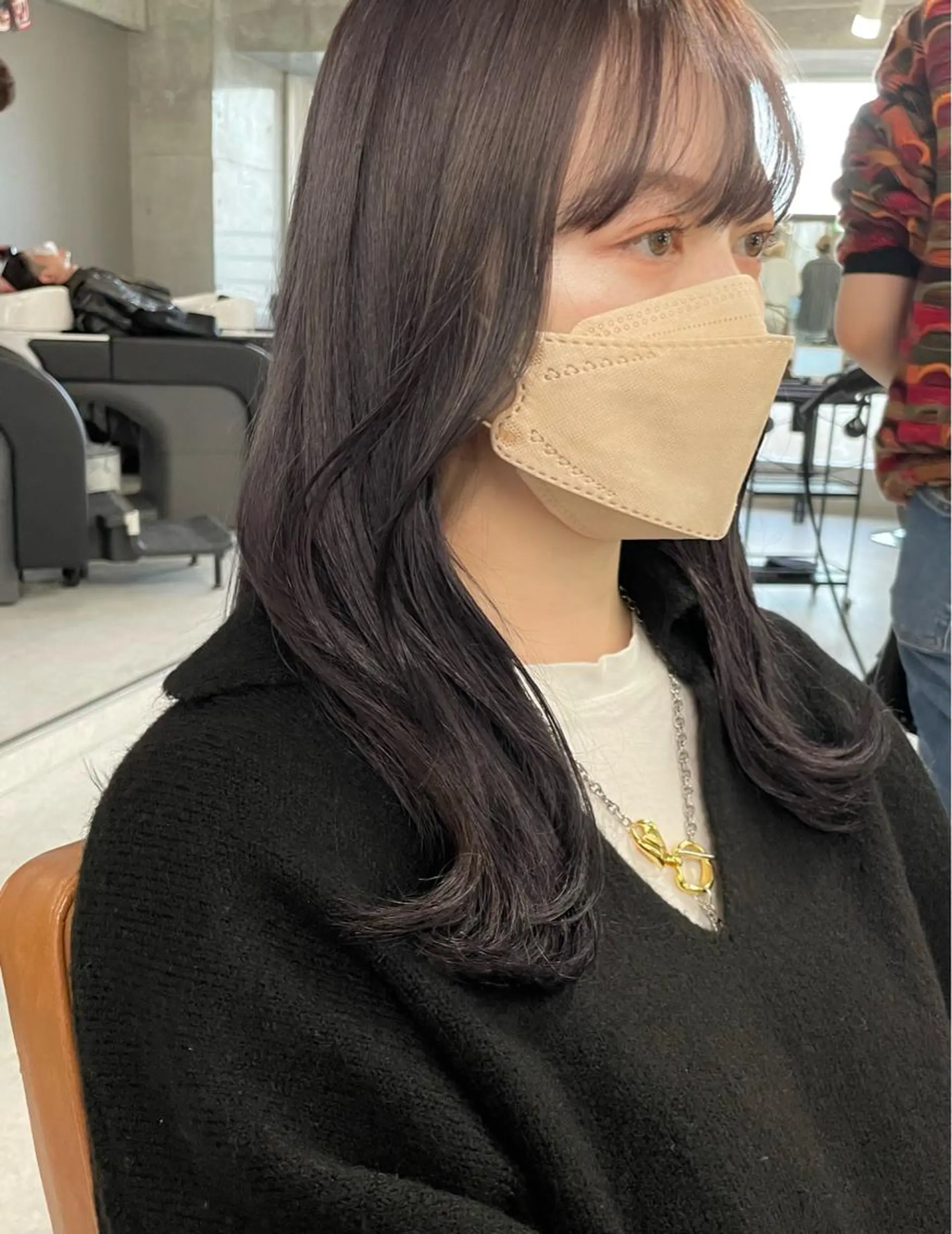 ロング カラー ヘアアレンジ カット ヘアカラー トリートメント メンズ似合わせ🪞 副店長 kotoriのヘアスタイル