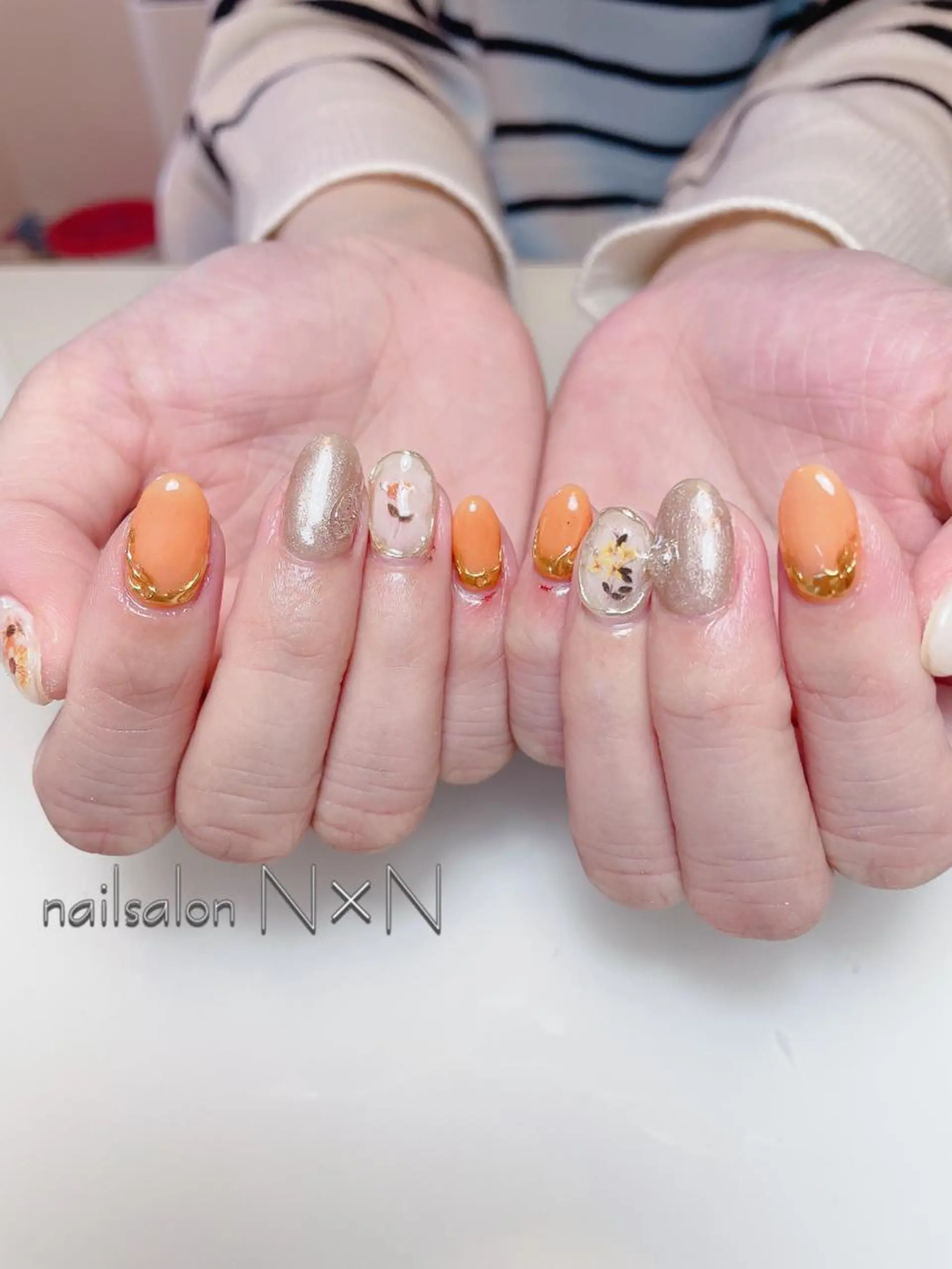 ネイル ニュアンスネイル nail salon N×Nのネイルデザイン