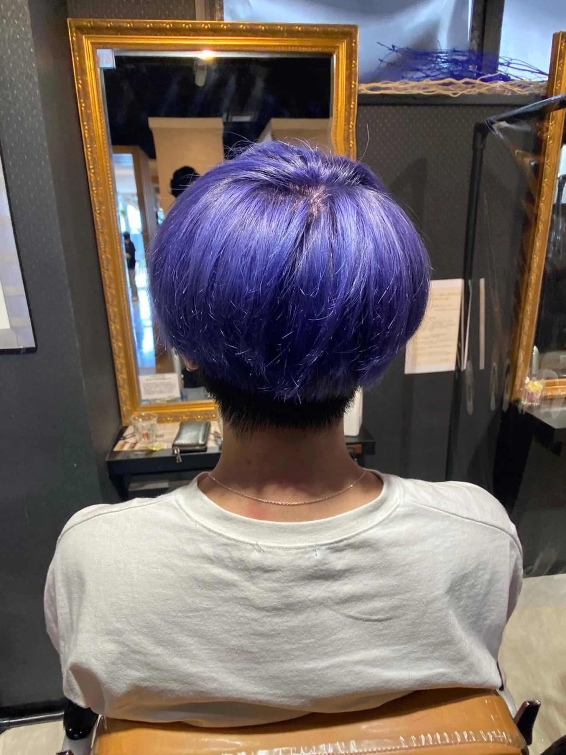 ショート ヘアカラー 長谷川 智也/ディレクターのヘアスタイル