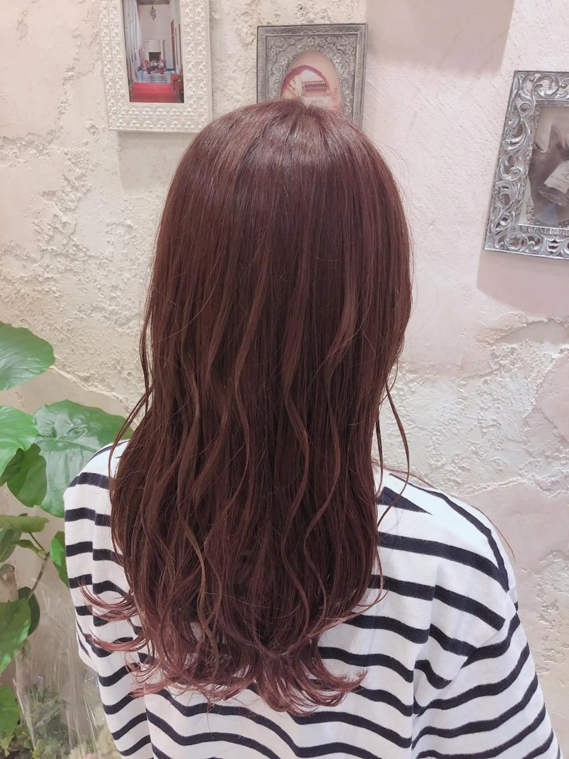 ミディアム カット ヘアカラー トリートメント 代表山口ひな 髪質改善のプロのヘアスタイル