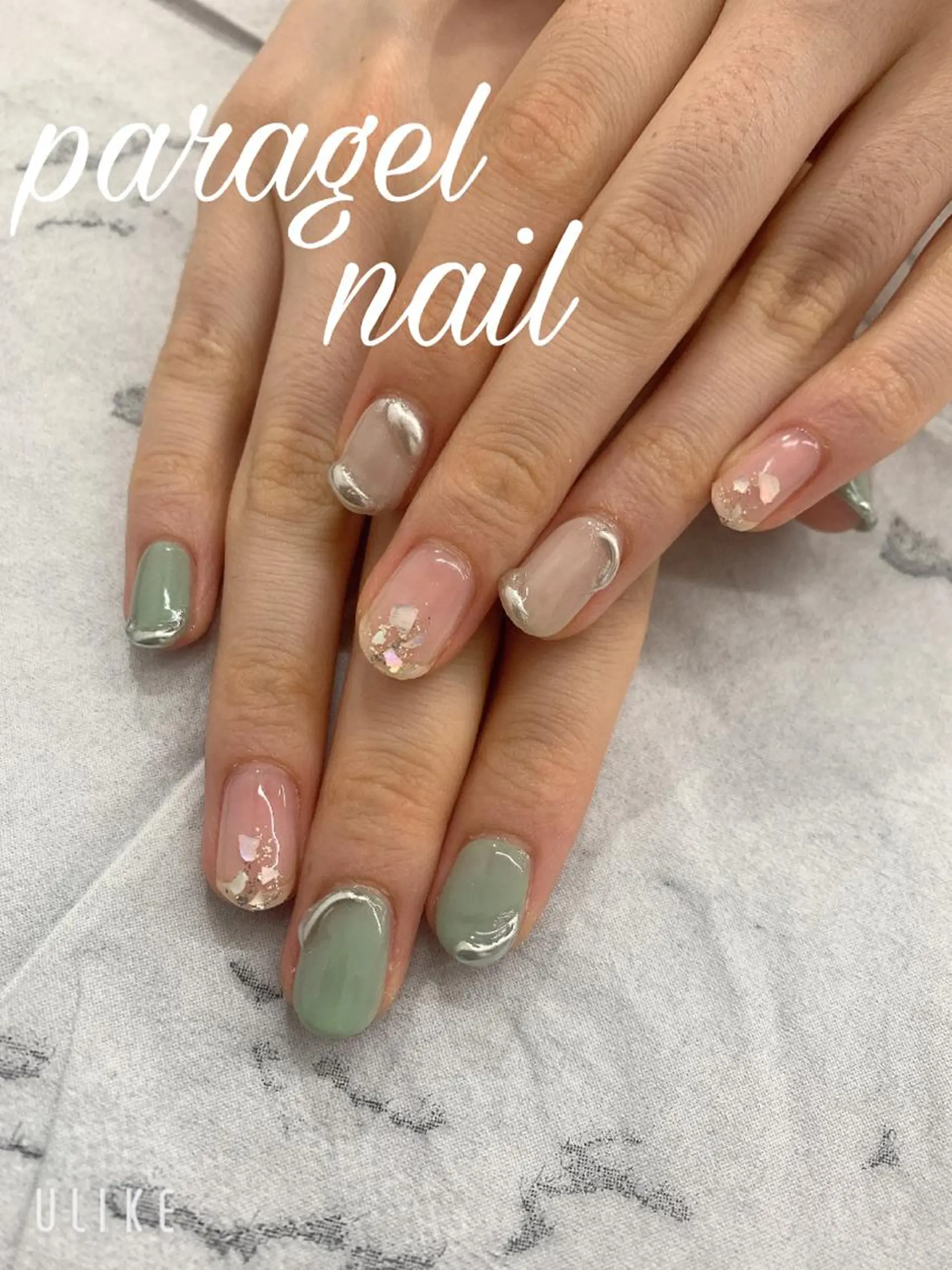 ネイル クリアネイル nail＊ runa🌻のネイルデザイン