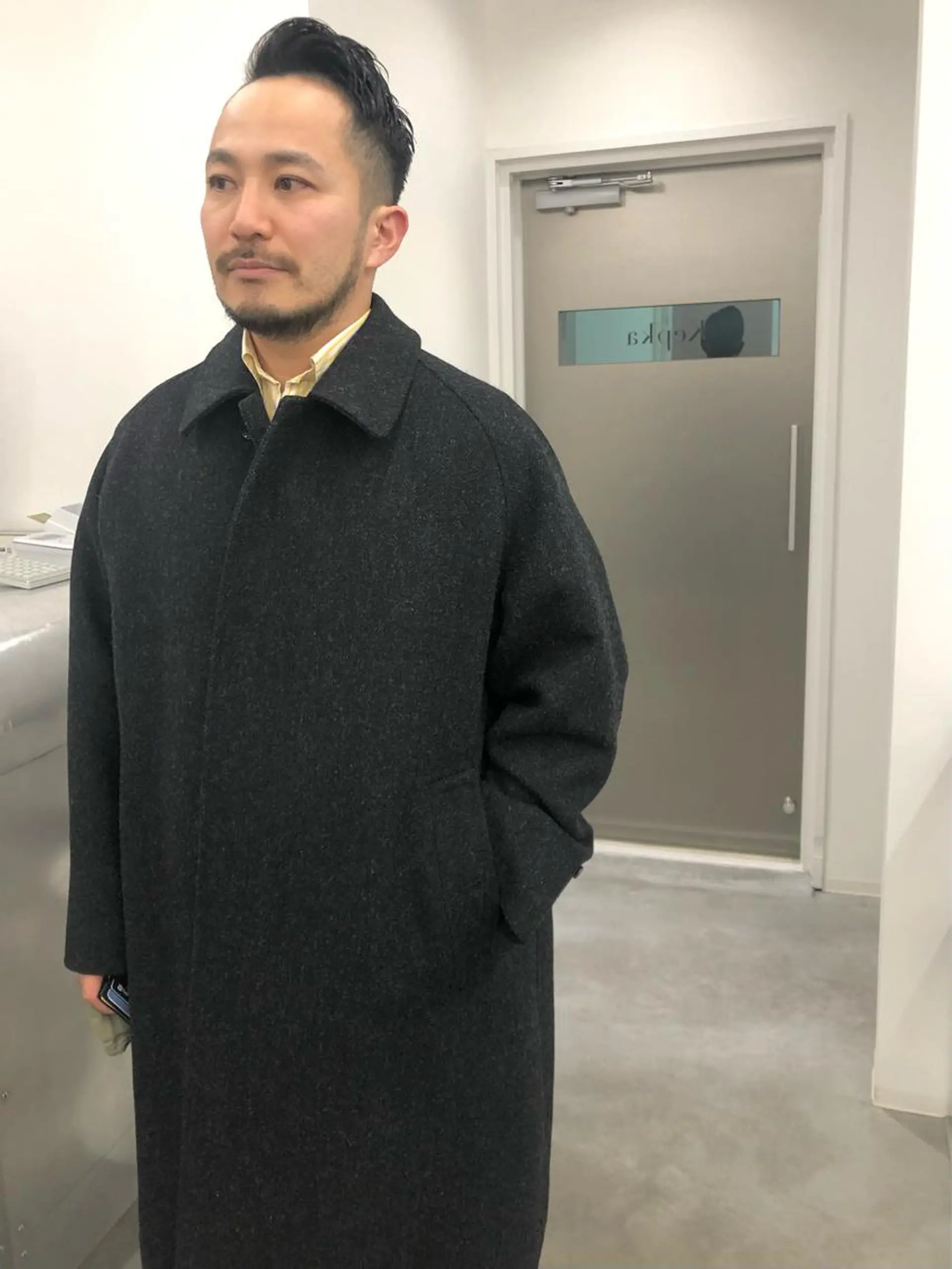 ショート メンズ ショートボブ メンズブリーチ メンズハイライト メンズハイトーン メンズインナーカラー カット KEPKA ヤマグチ 天神 今泉のヘアスタイル