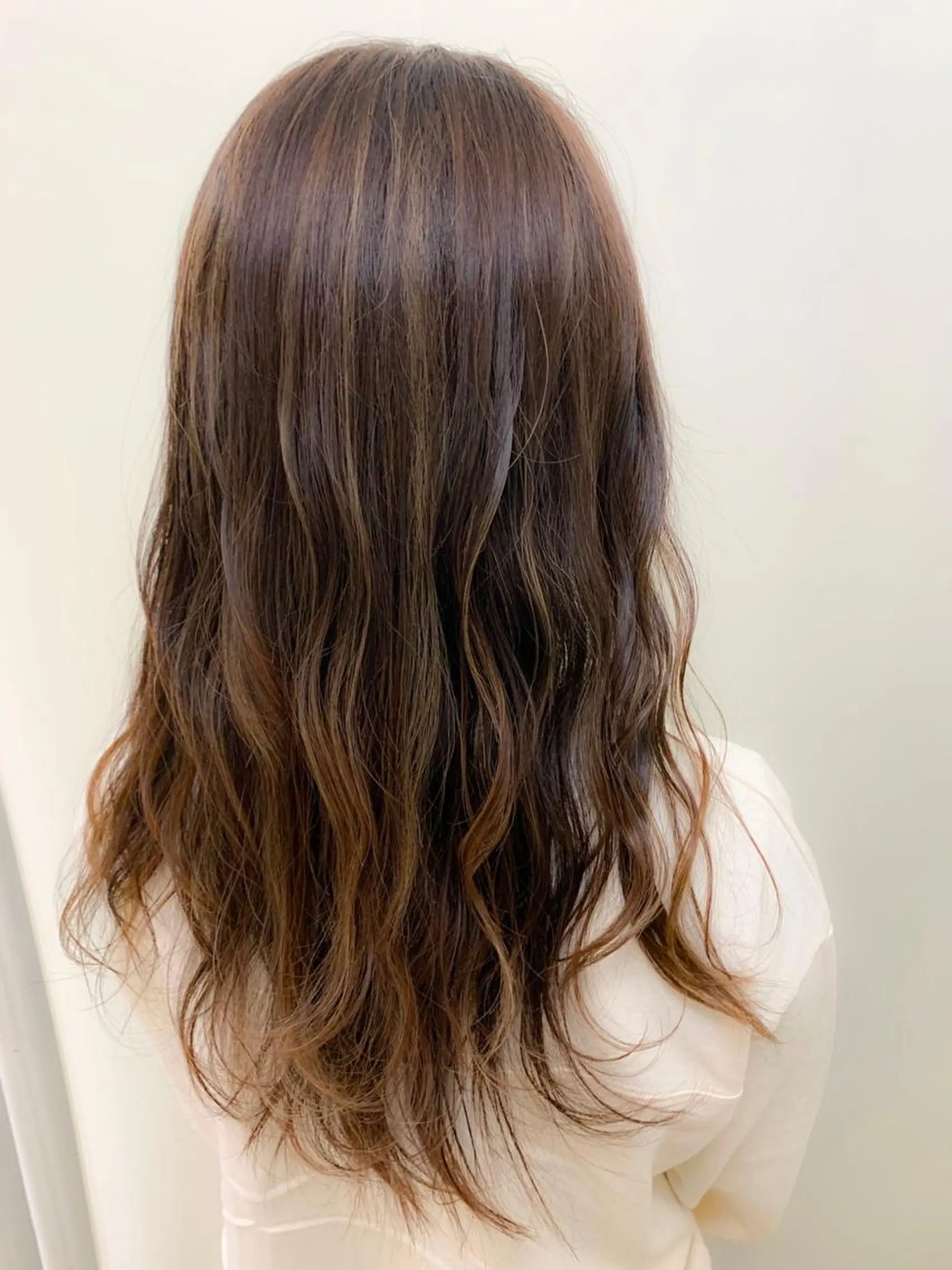 ロング 切りっぱなしボブ ソノキユウカのヘアスタイル