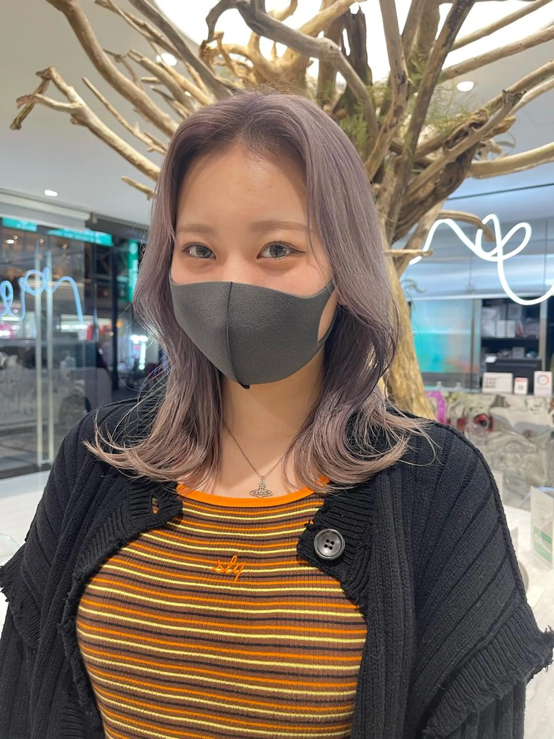 カラー ヘアカラー ユナ🌙 nailのネイルデザイン