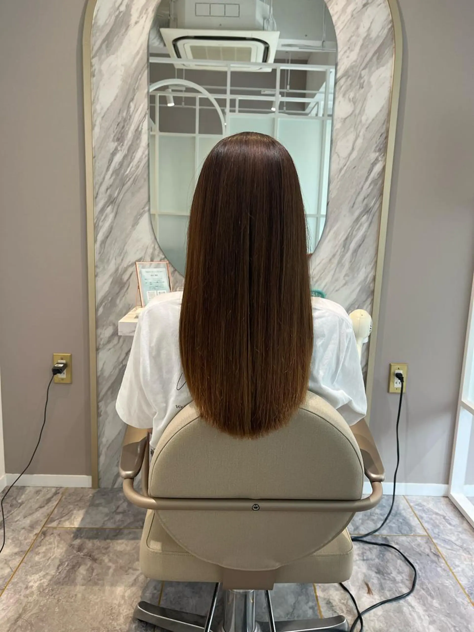 ロング カラー パーマ カット トリートメント 艶ボブ🌼 MAHOのヘアスタイル