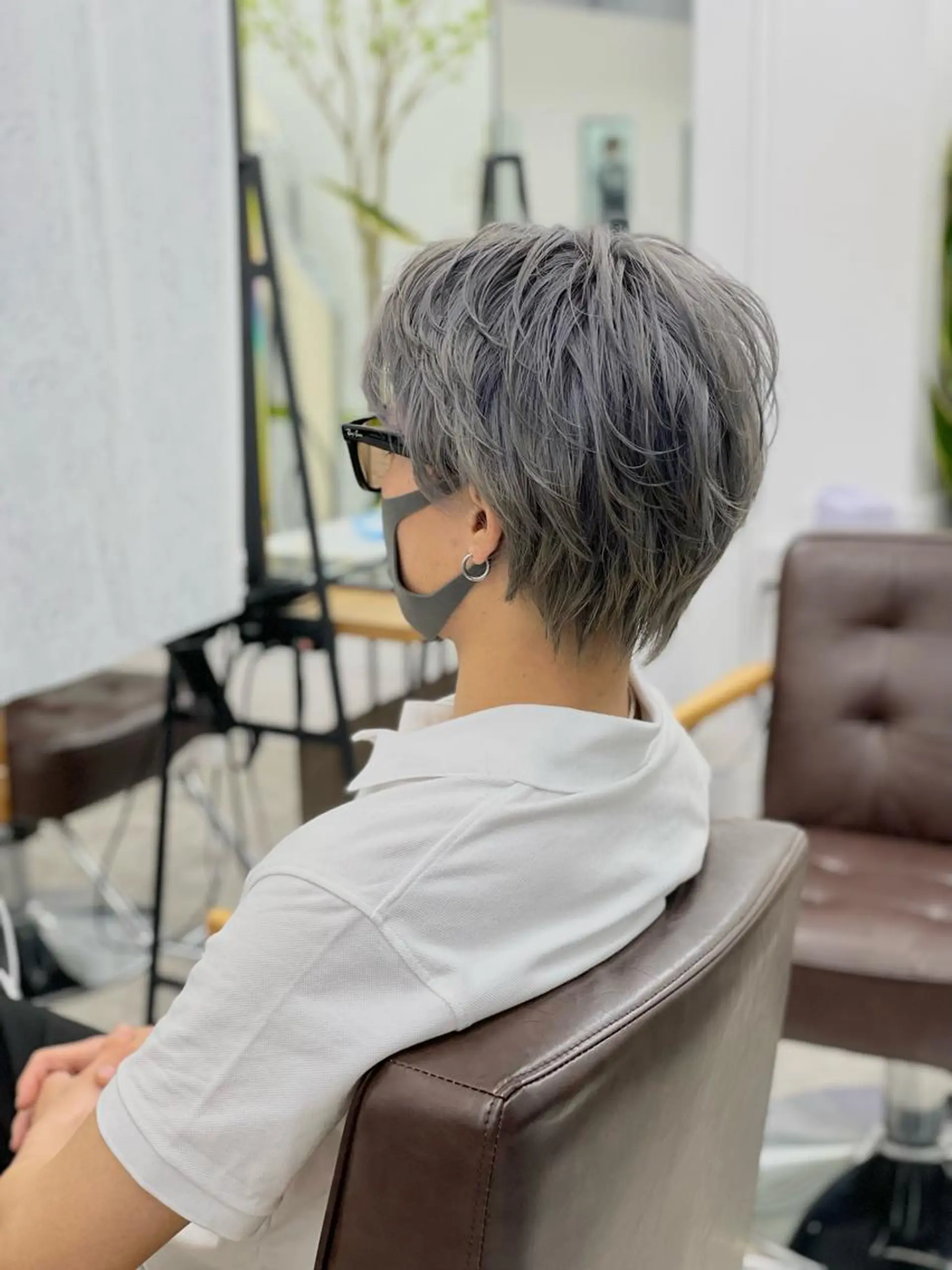 ショート ショートヘア カラー特化サロン ピリナ相武台前のヘアスタイル