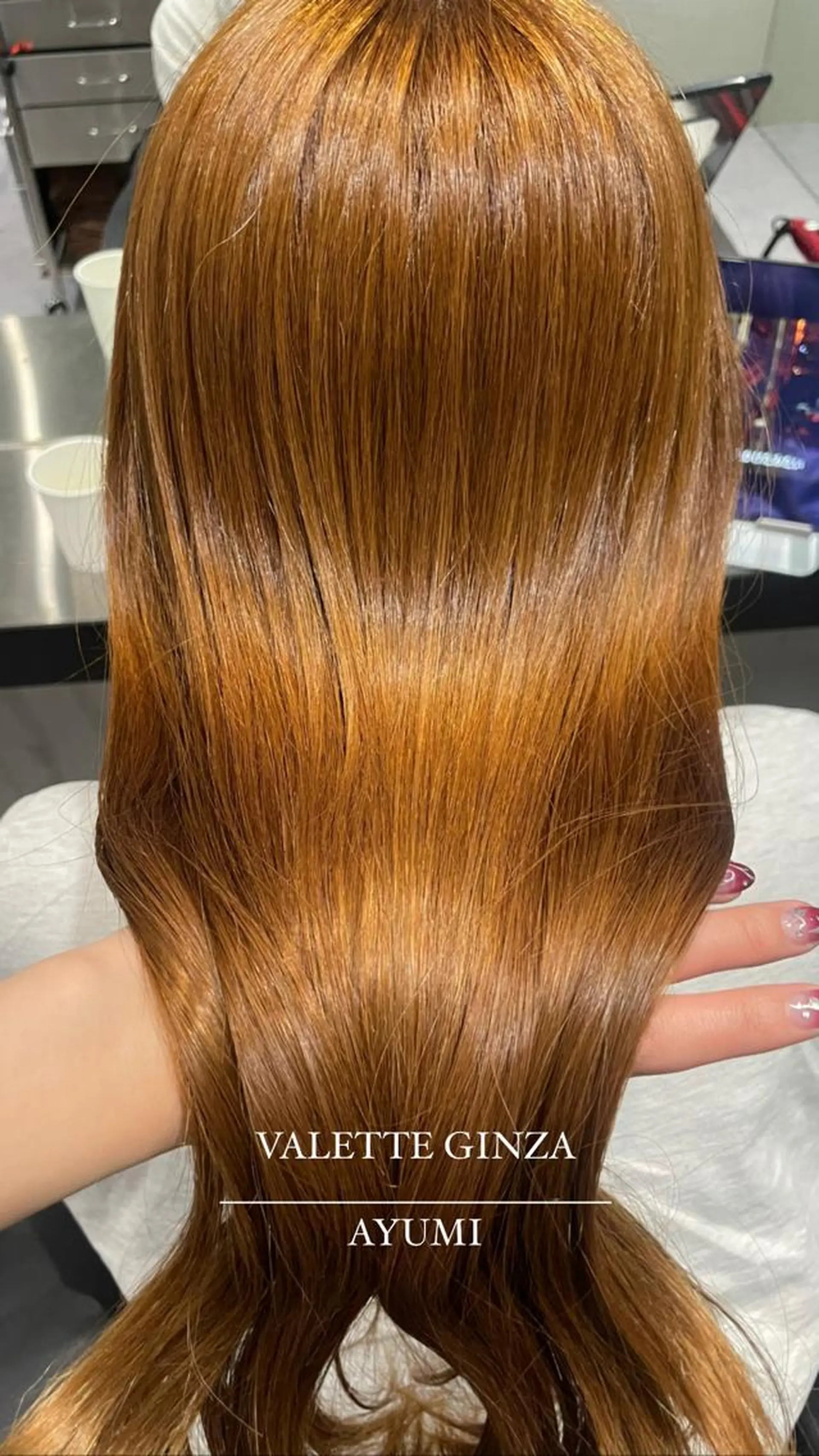 ロング カラー 銀座/韓国ヘア🤍 レイヤーAYUMIのヘアスタイル